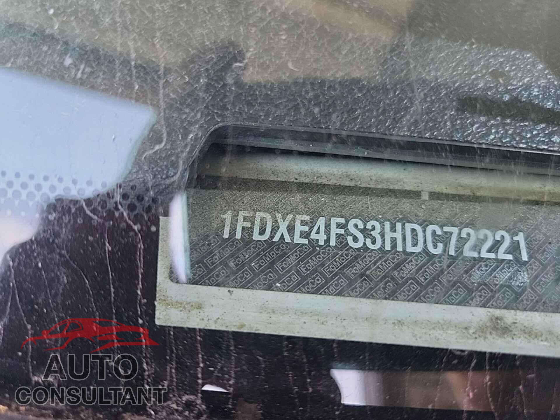 FORD ECONOLINE 2017 - 1FDXE4FS3HDC72221