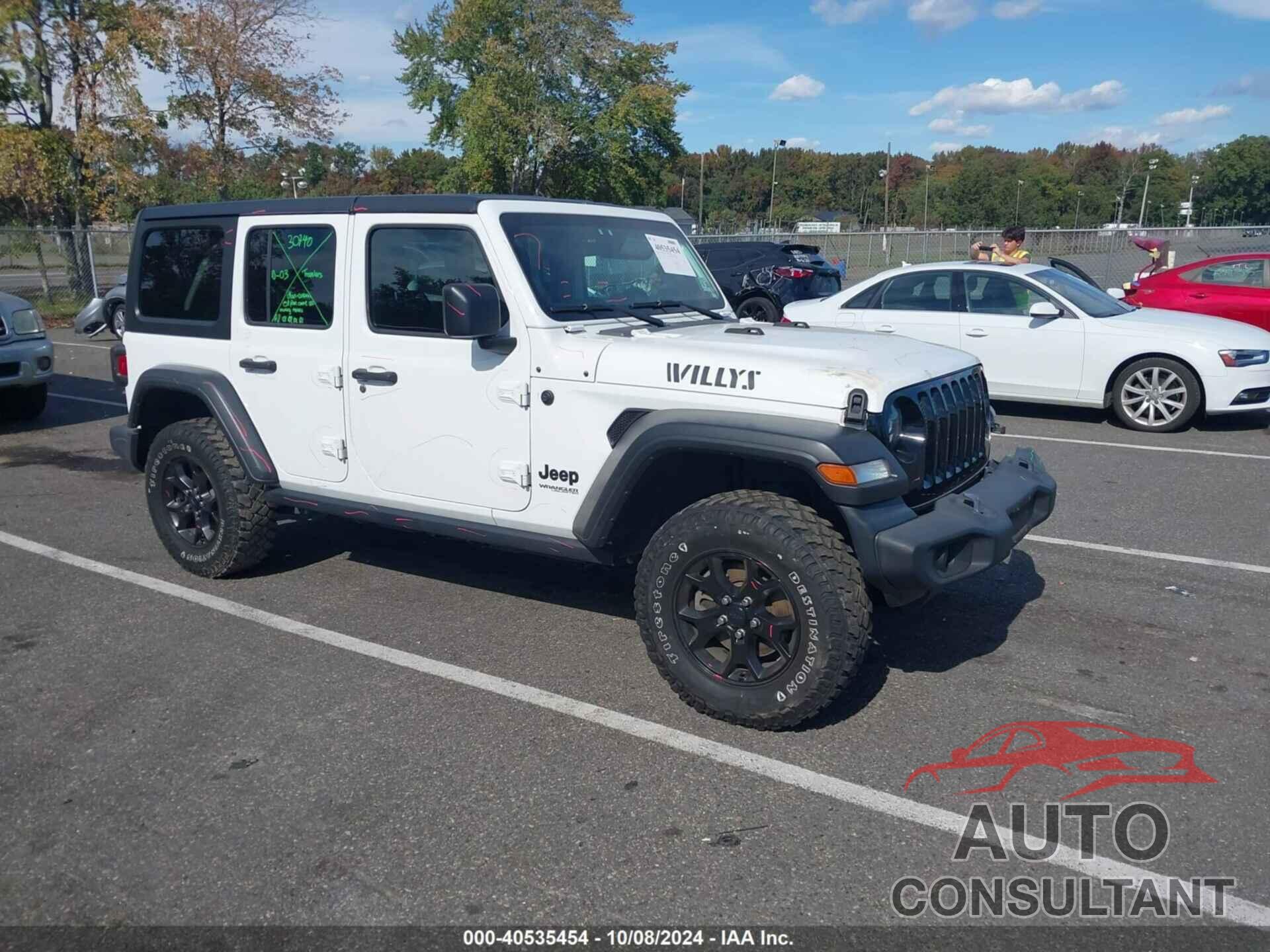 JEEP WRANGLER UNLIMITED 2020 - 1C4HJXDN8LW170364