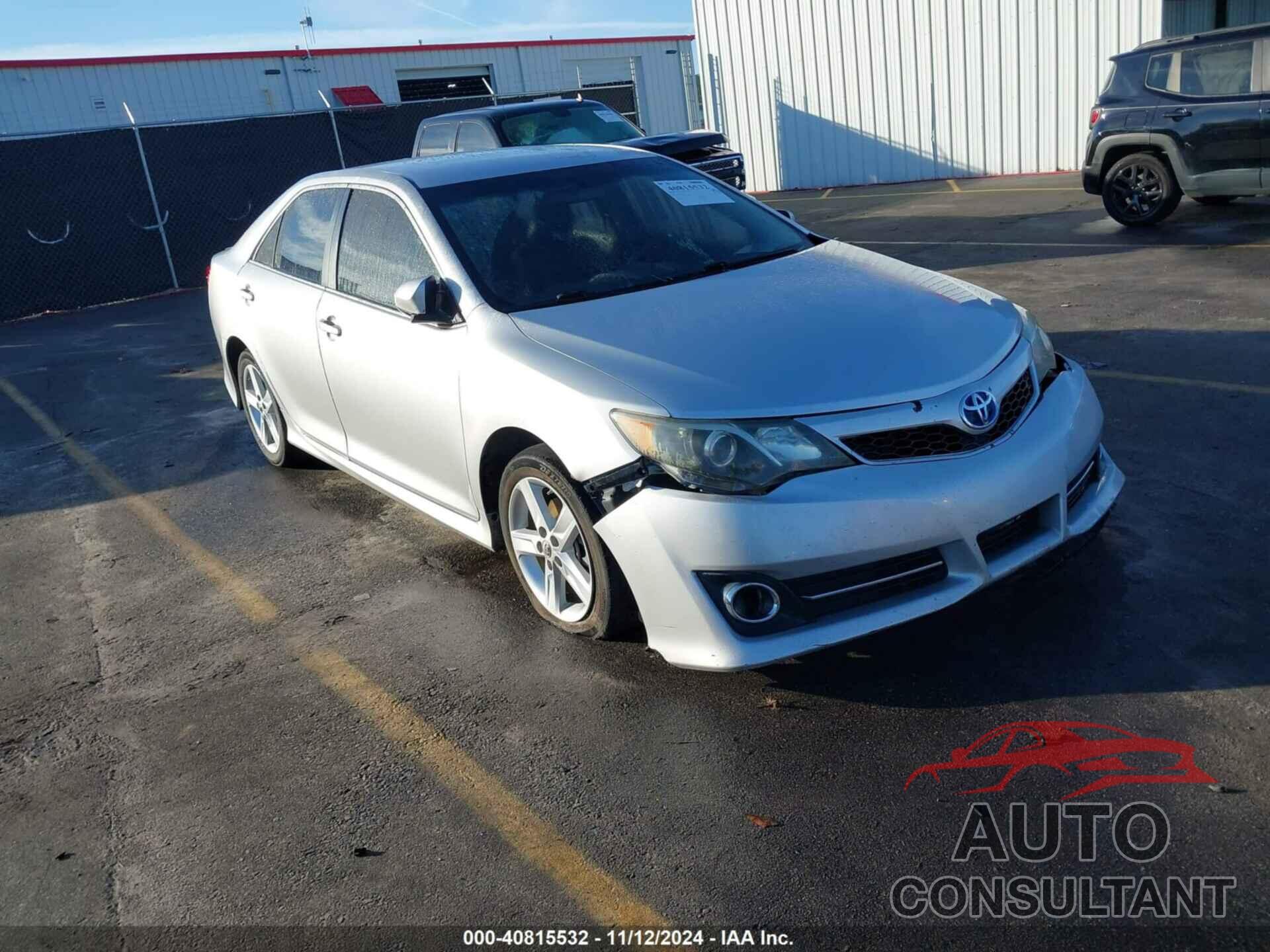TOYOTA CAMRY 2012 - 4T1BF1FK7CU087443