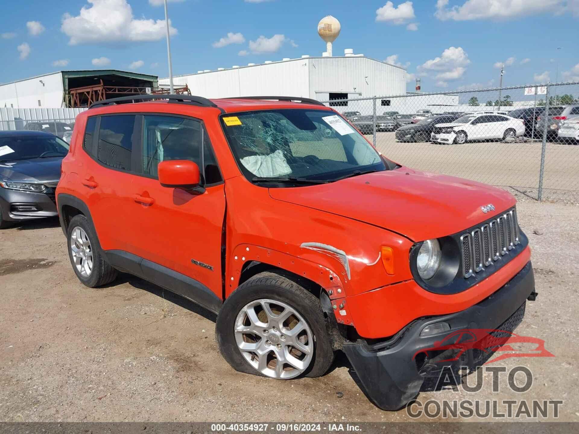 JEEP RENEGADE 2017 - ZACCJABB7HPE45811