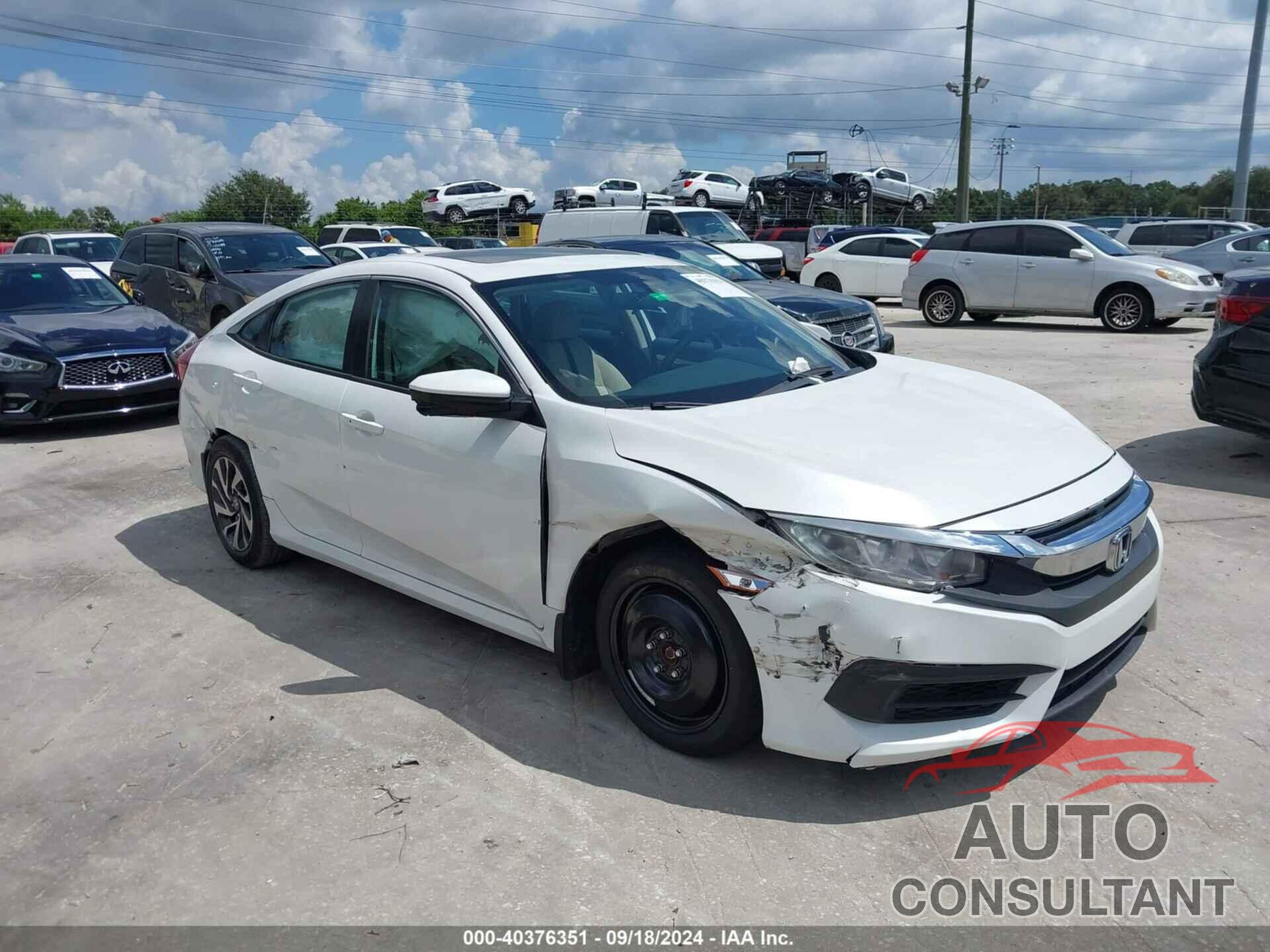 HONDA CIVIC 2017 - 19XFC2F75HE073143