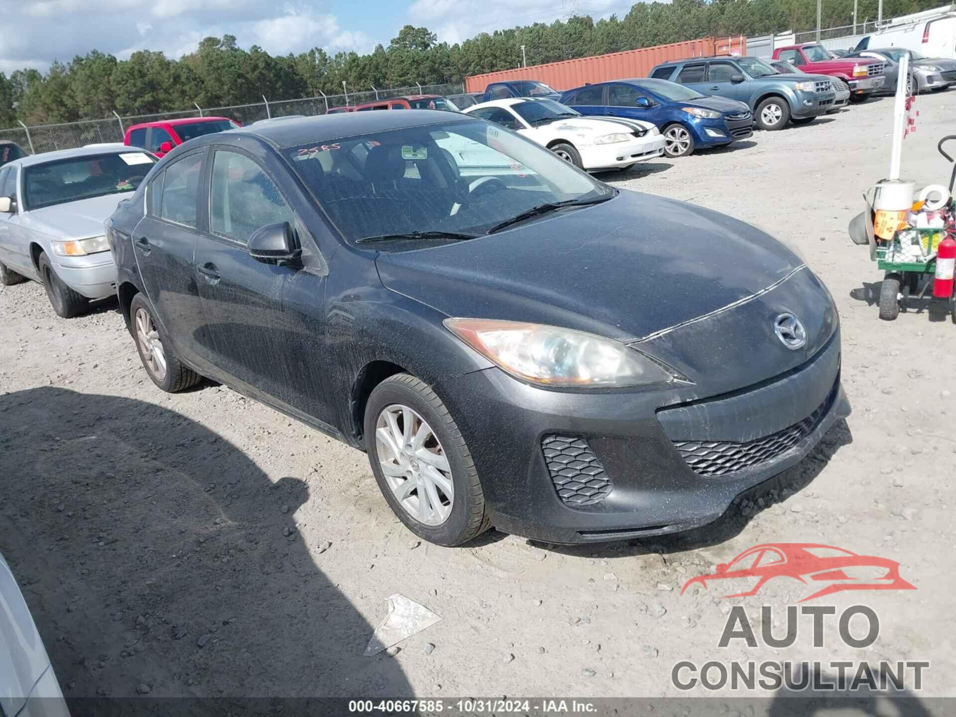 MAZDA MAZDA3 2012 - JM1BL1V75C1646287