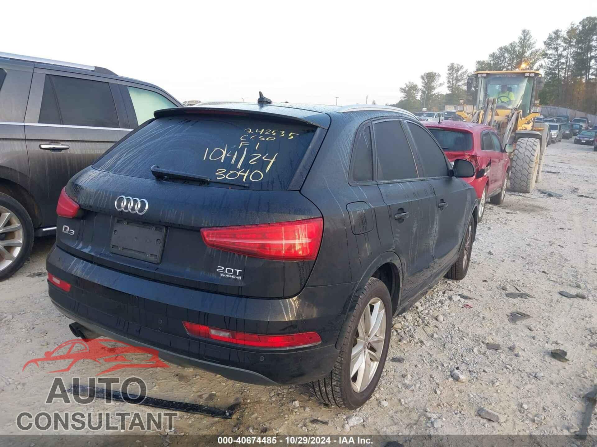 AUDI Q3 2017 - WA1ECCFS8HR013040