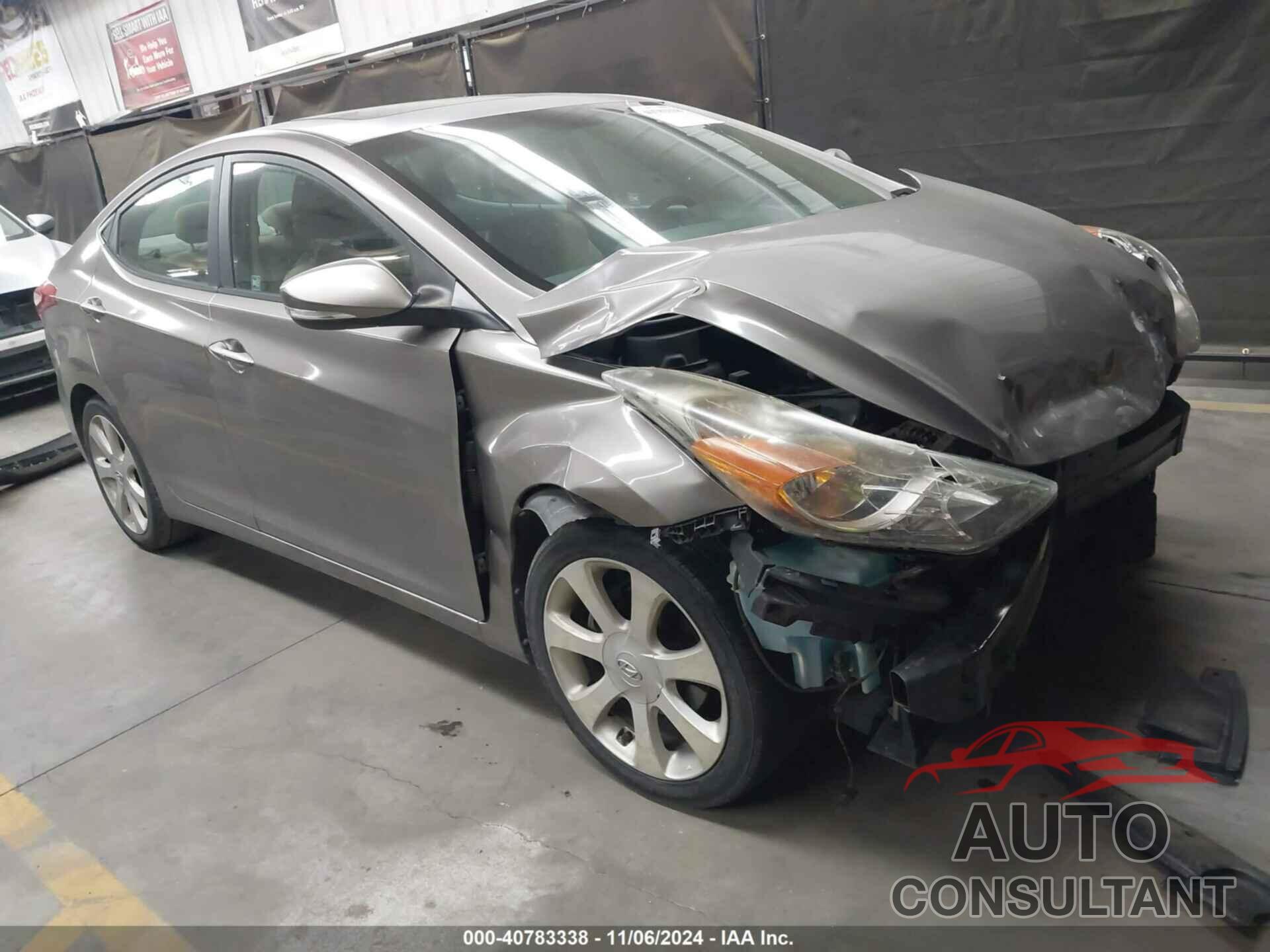 HYUNDAI ELANTRA 2012 - 5NPDH4AE3CH126145