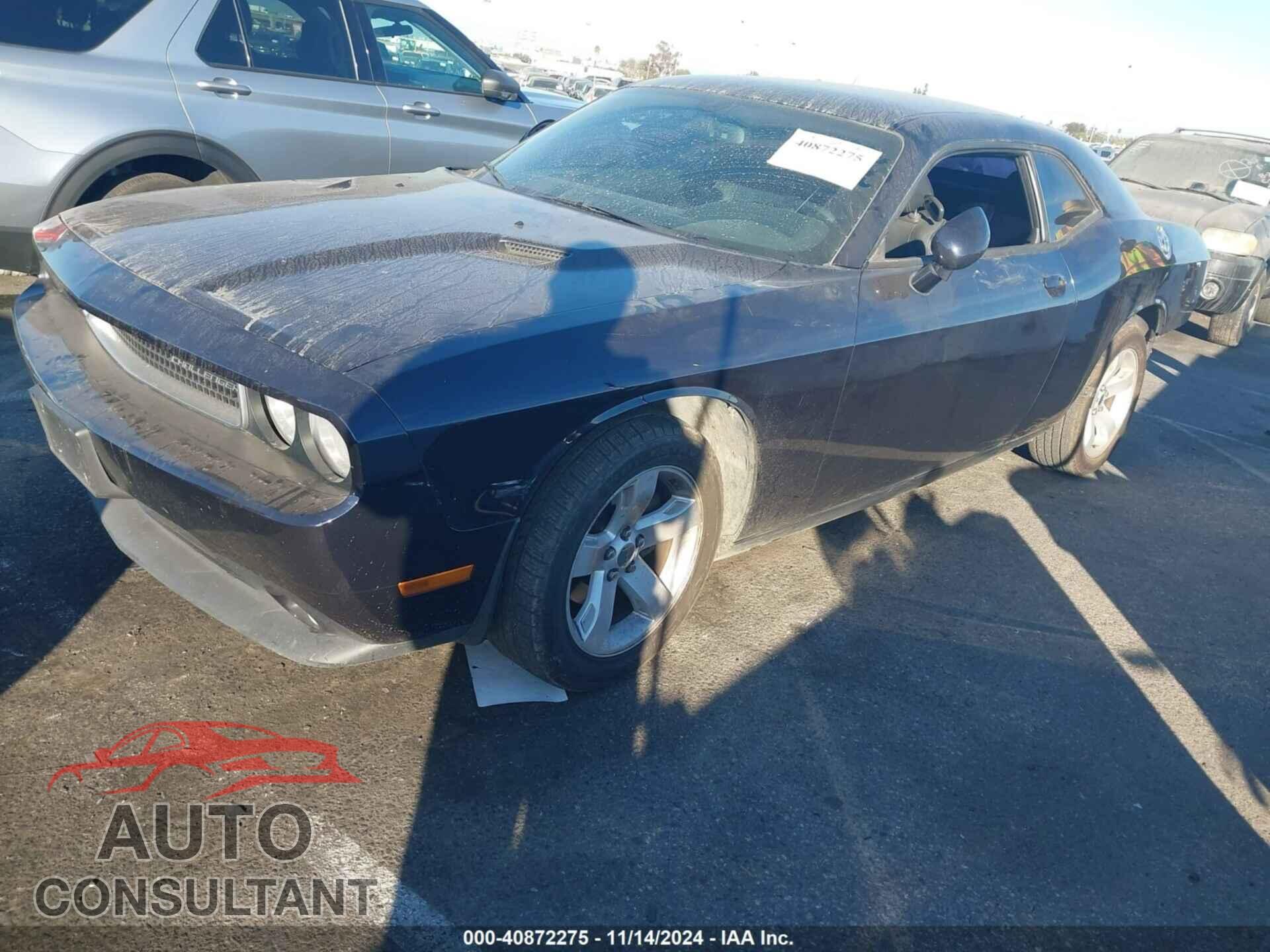 DODGE CHALLENGER 2012 - 2C3CDYAG7CH167696