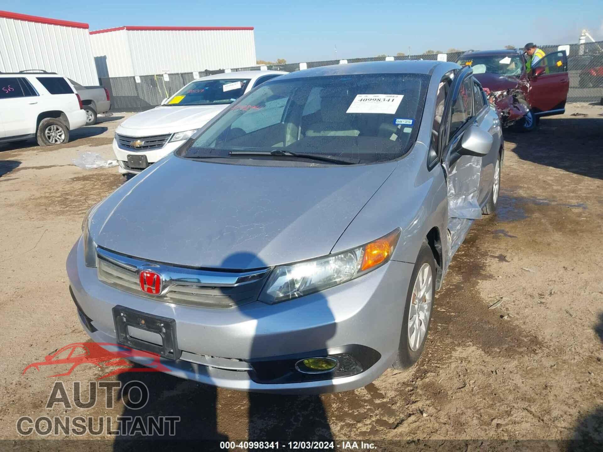 HONDA CIVIC 2012 - 19XFB2F55CE017665