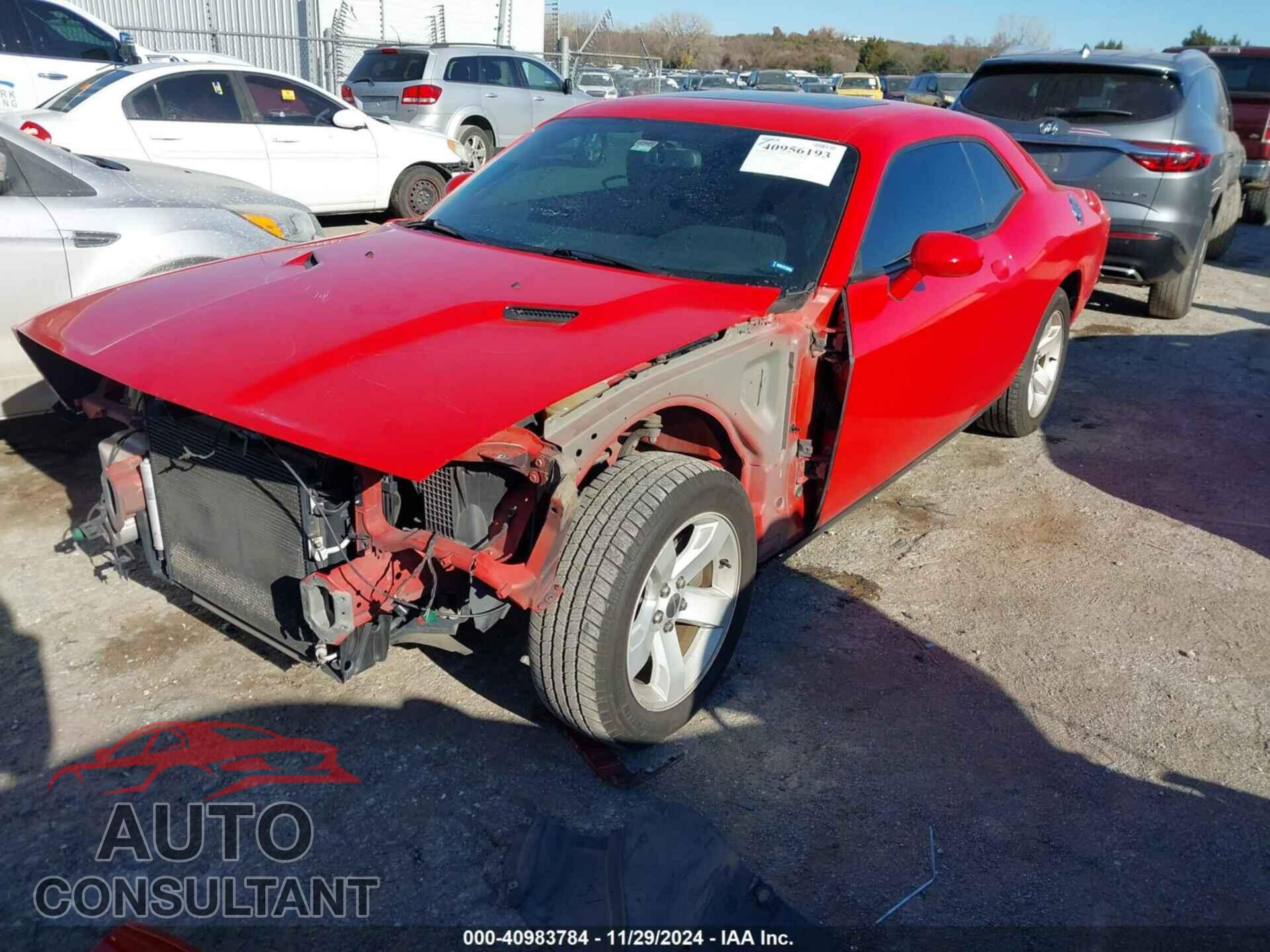 DODGE CHALLENGER 2013 - 2C3CDYAGXDH728622