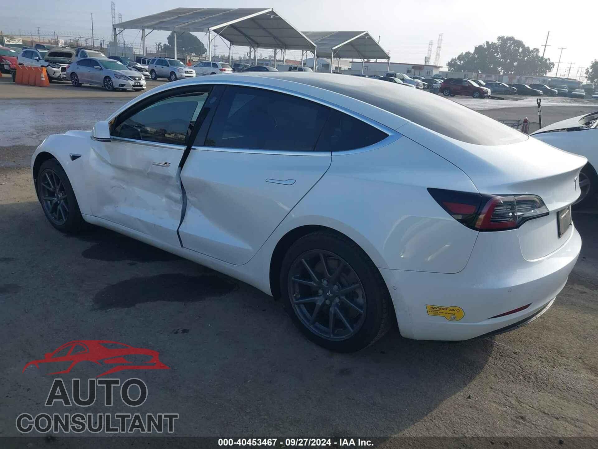 TESLA MODEL 3 2019 - 5YJ3E1EA5KF466811