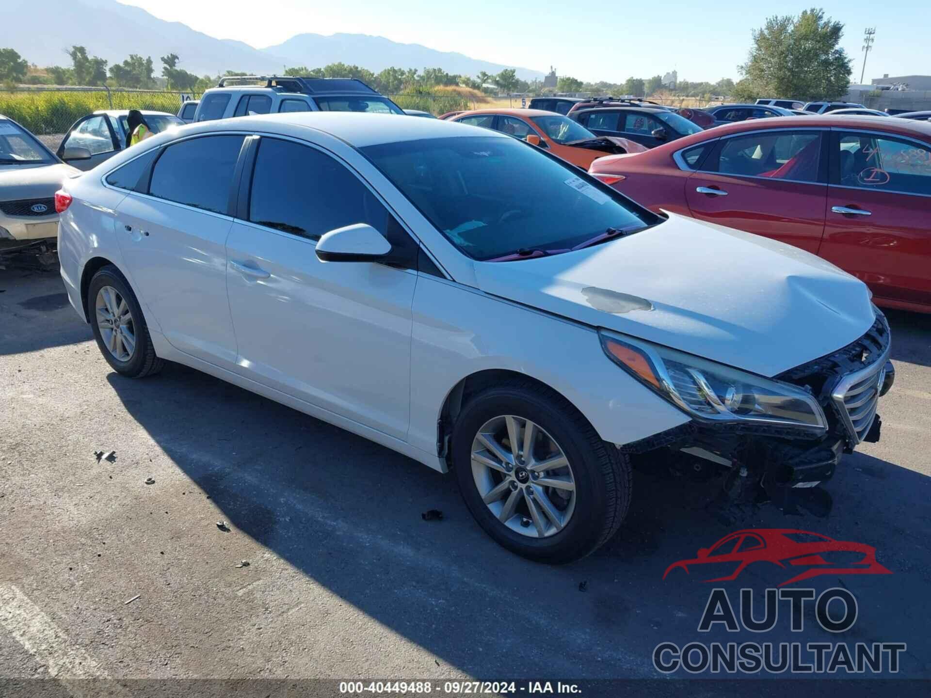 HYUNDAI SONATA 2017 - 5NPE24AF2HH520466