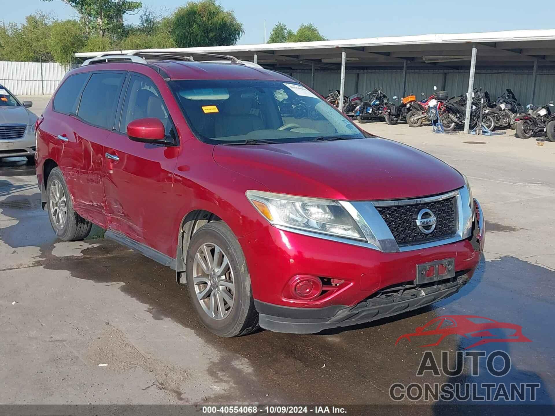 NISSAN PATHFINDER 2014 - 5N1AR2MN1EC638173