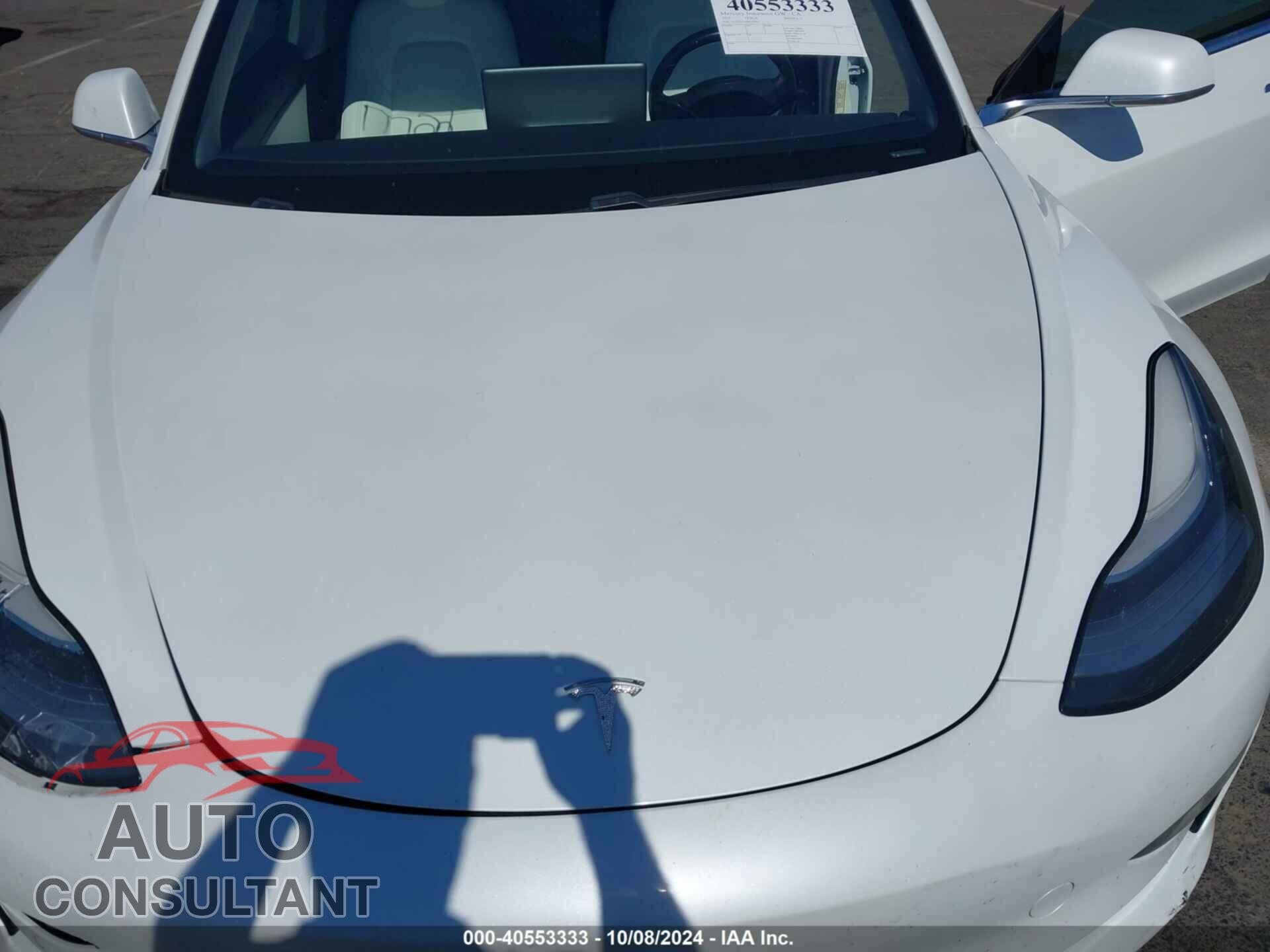 TESLA MODEL 3 2019 - 5YJ3E1EA2KF429411