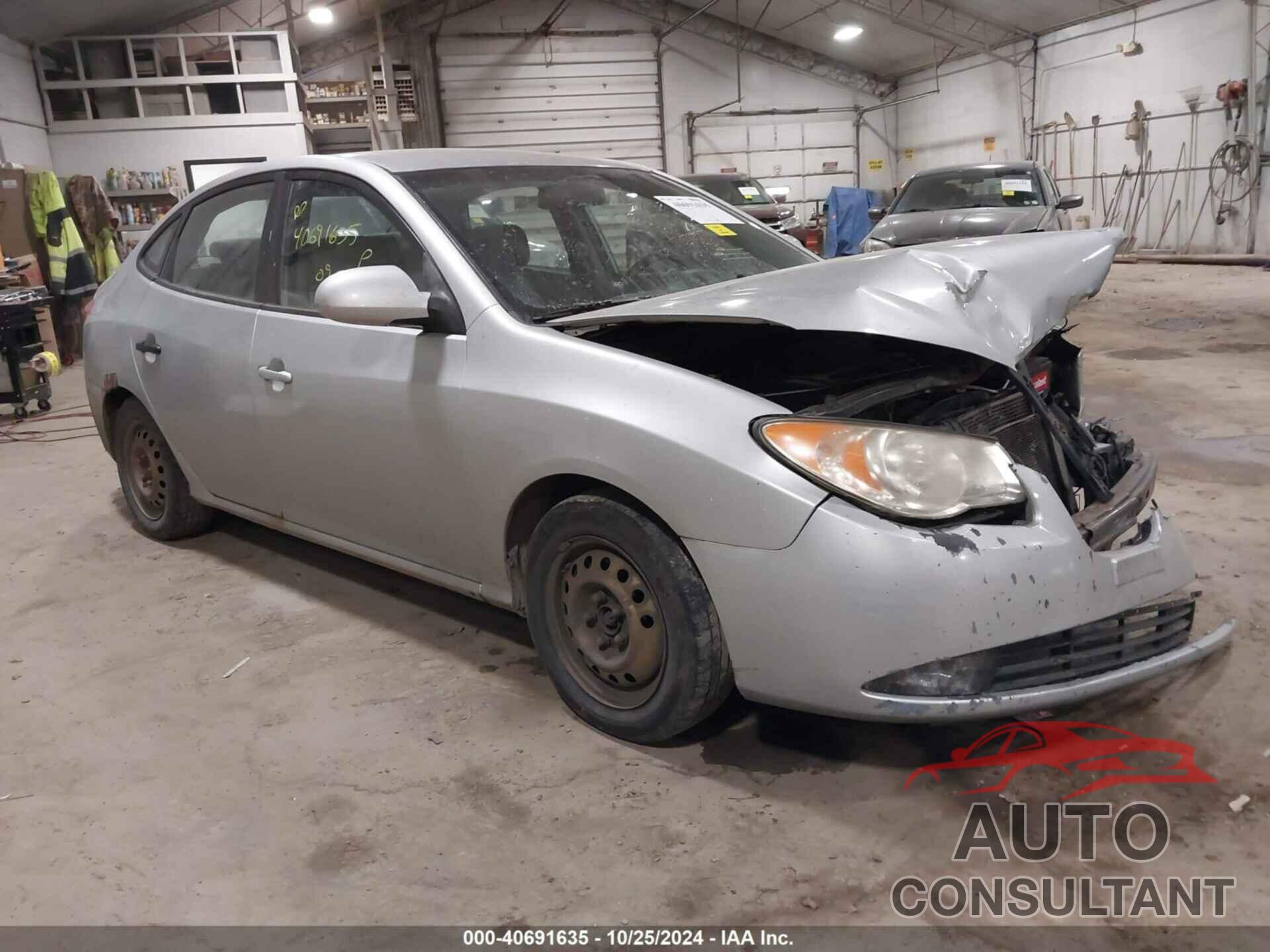 HYUNDAI ELANTRA 2009 - KMHDU46D19U803148