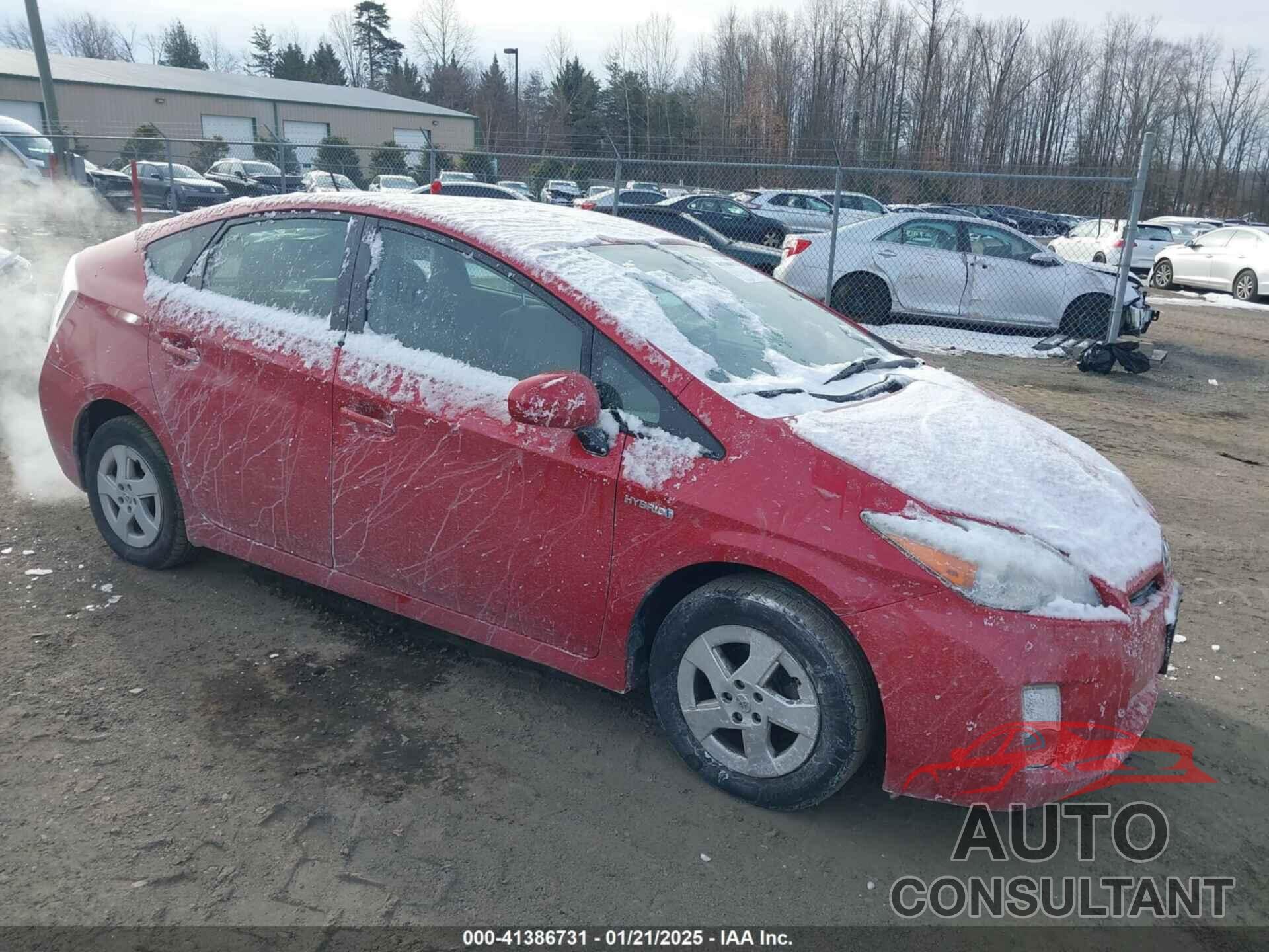 TOYOTA PRIUS 2010 - JTDKN3DU5A0119950