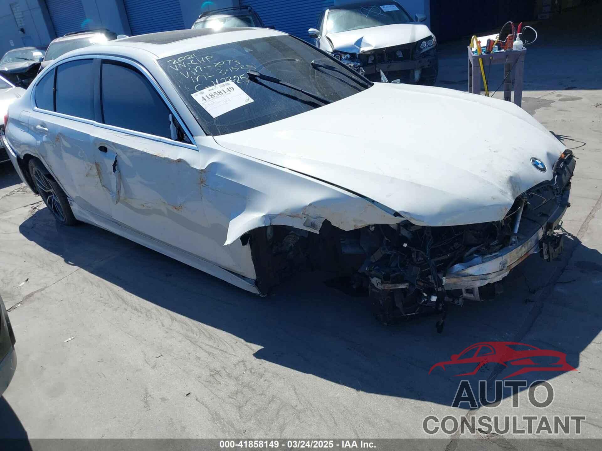 BMW 330I 2021 - 3MW5R1J01M8B82073
