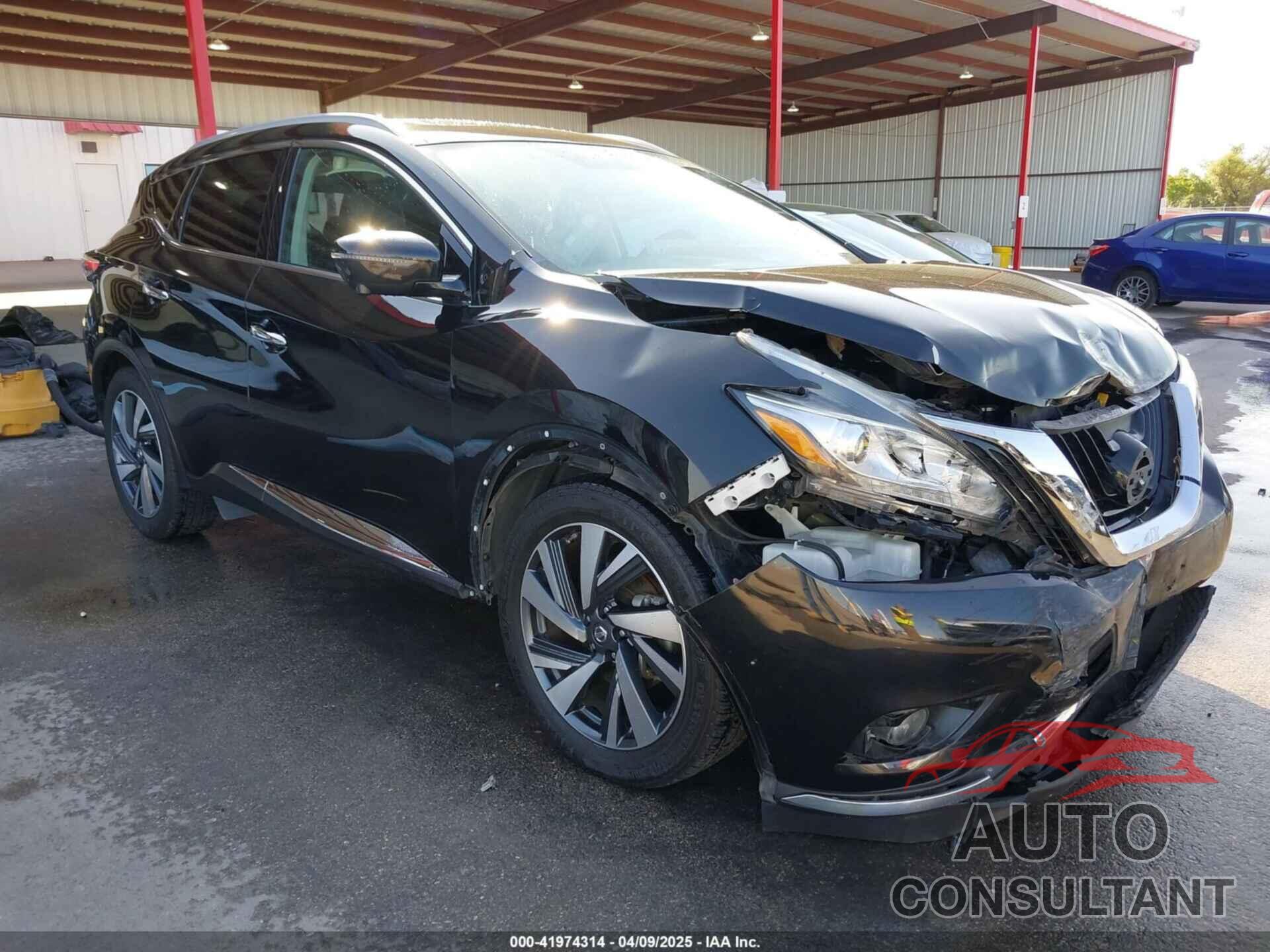 NISSAN MURANO 2018 - 5N1AZ2MG4JN188535