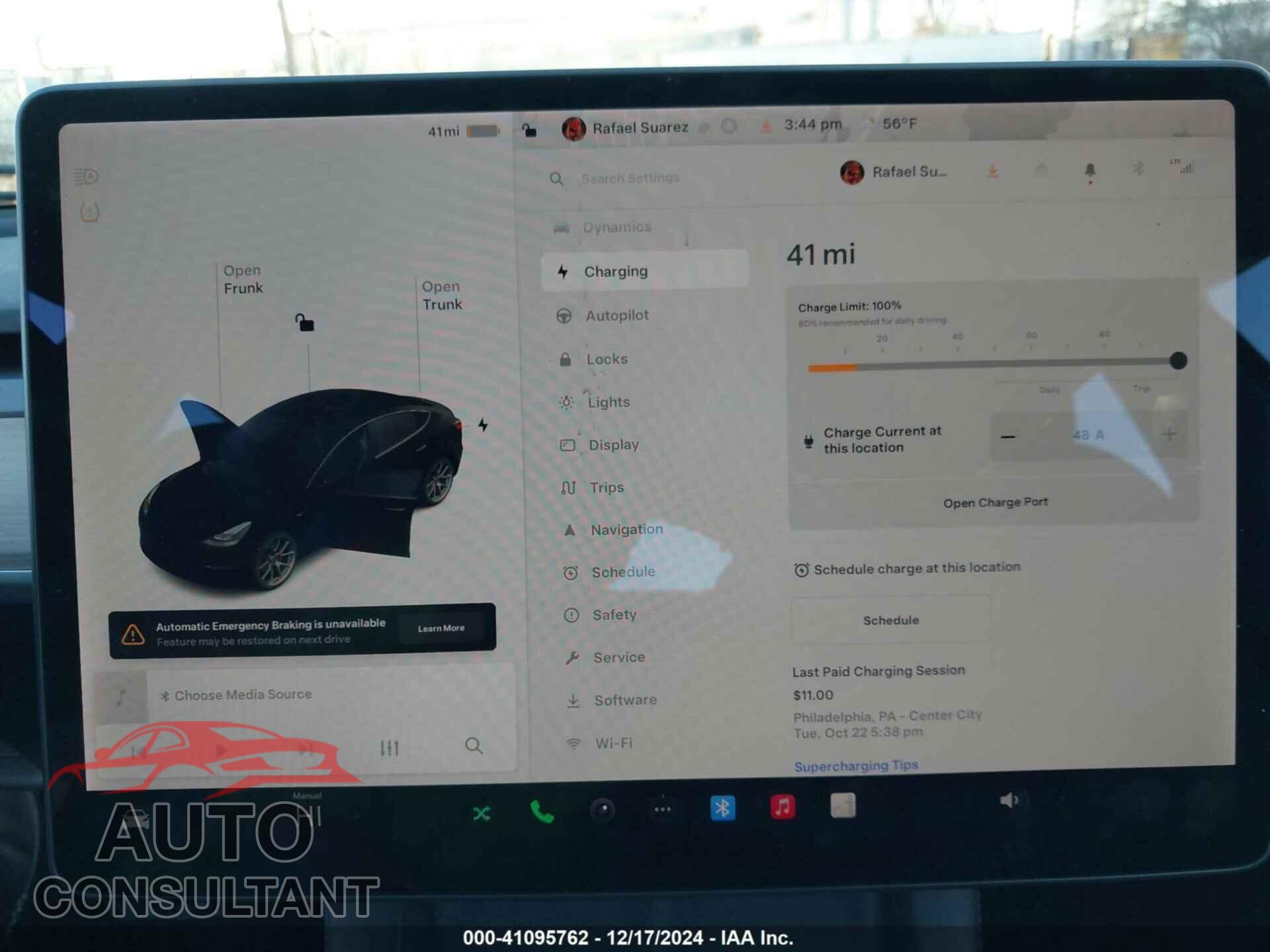 TESLA MODEL 3 2021 - 5YJ3E1EB4MF044881