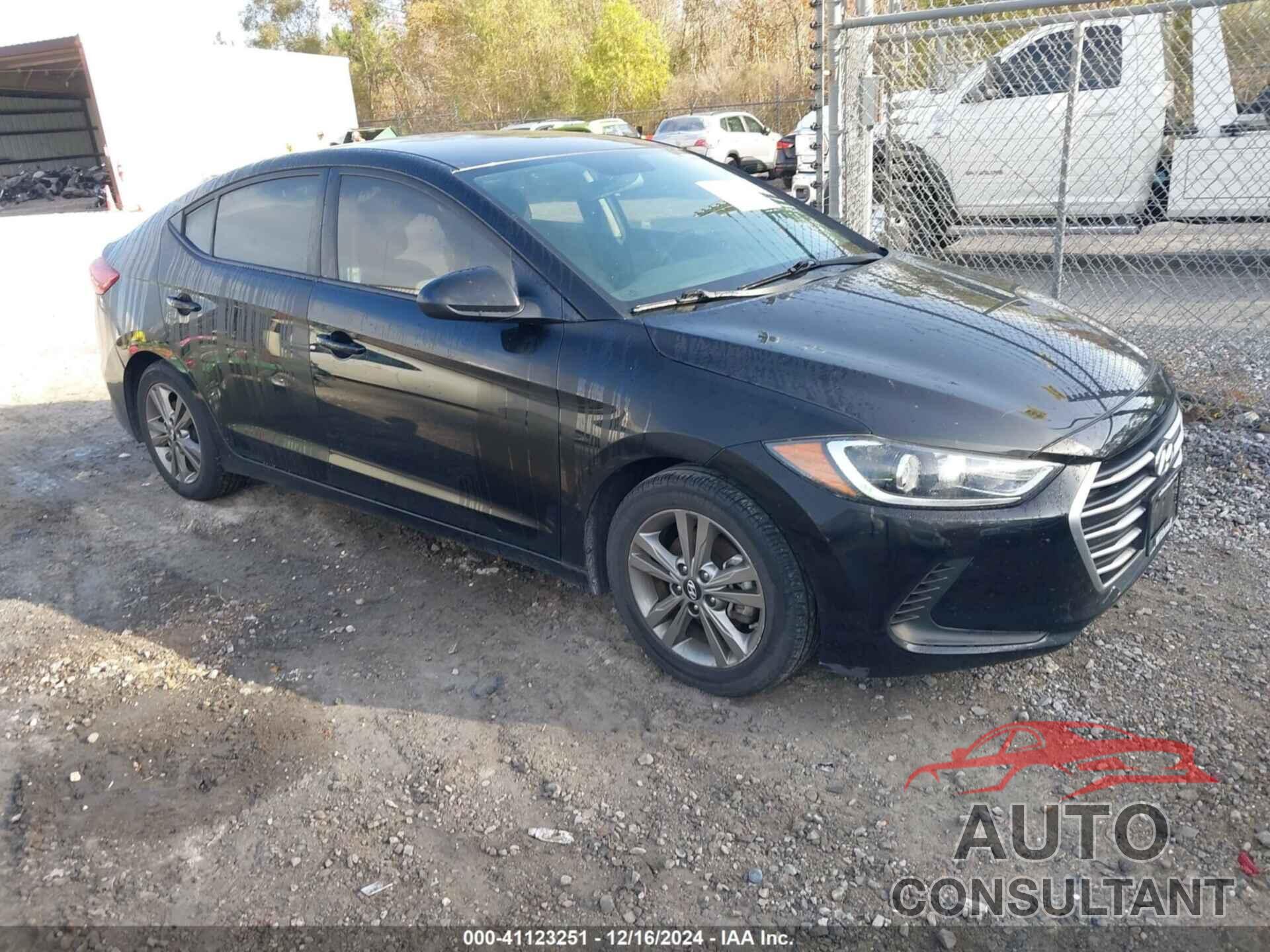 HYUNDAI ELANTRA 2018 - 5NPD84LF2JH304047