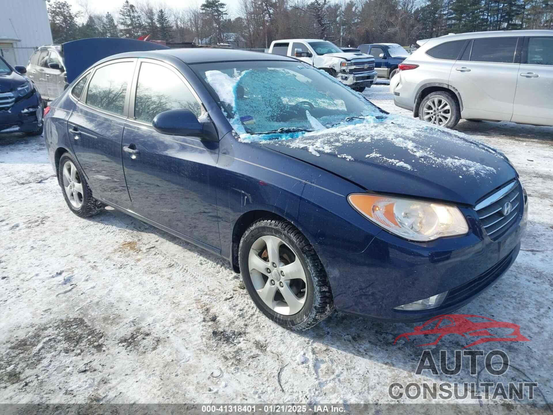 HYUNDAI ELANTRA 2009 - KMHDU46D79U760449