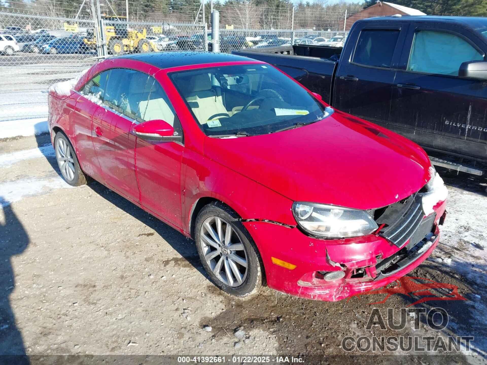 VOLKSWAGEN EOS 2013 - WVWBW8AH7DV007580