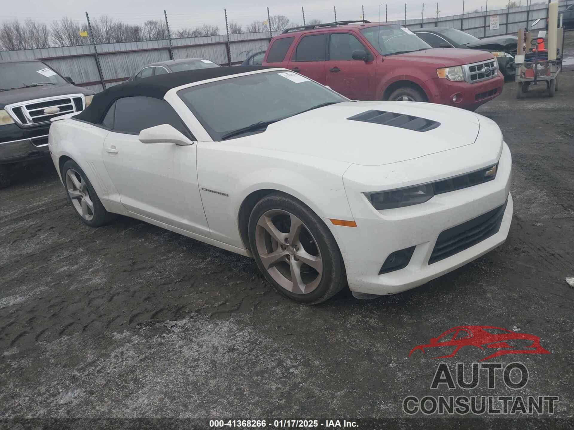 CHEVROLET CAMARO 2015 - 2G1FH3DJ3F9258138