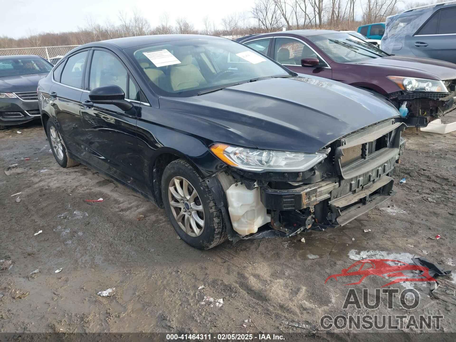 FORD FUSION 2017 - 3FA6P0G7XHR394276