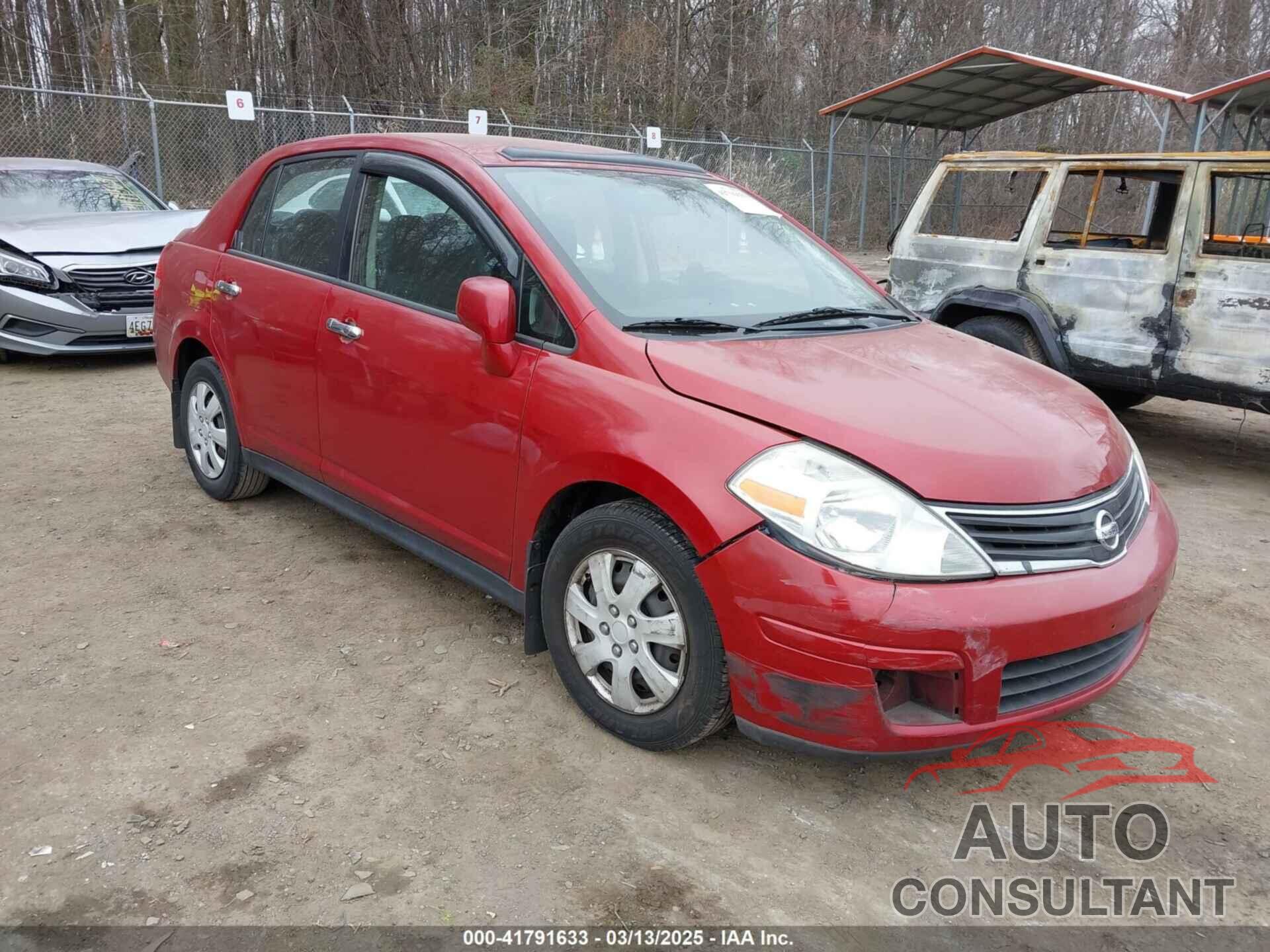 NISSAN VERSA 2010 - 3N1BC1AP2AL373436