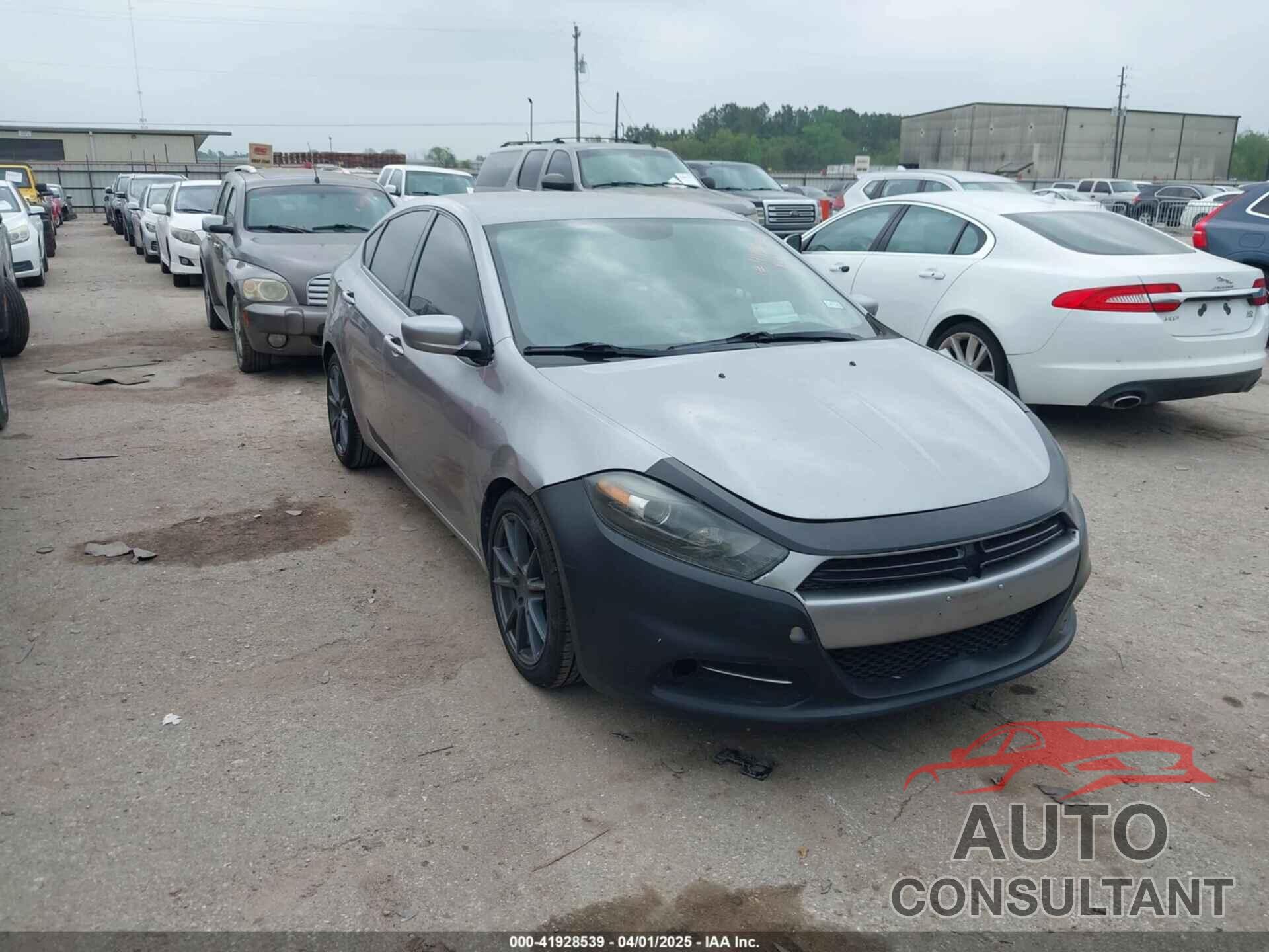 DODGE DART 2015 - 1C3CDFAA6FD252692