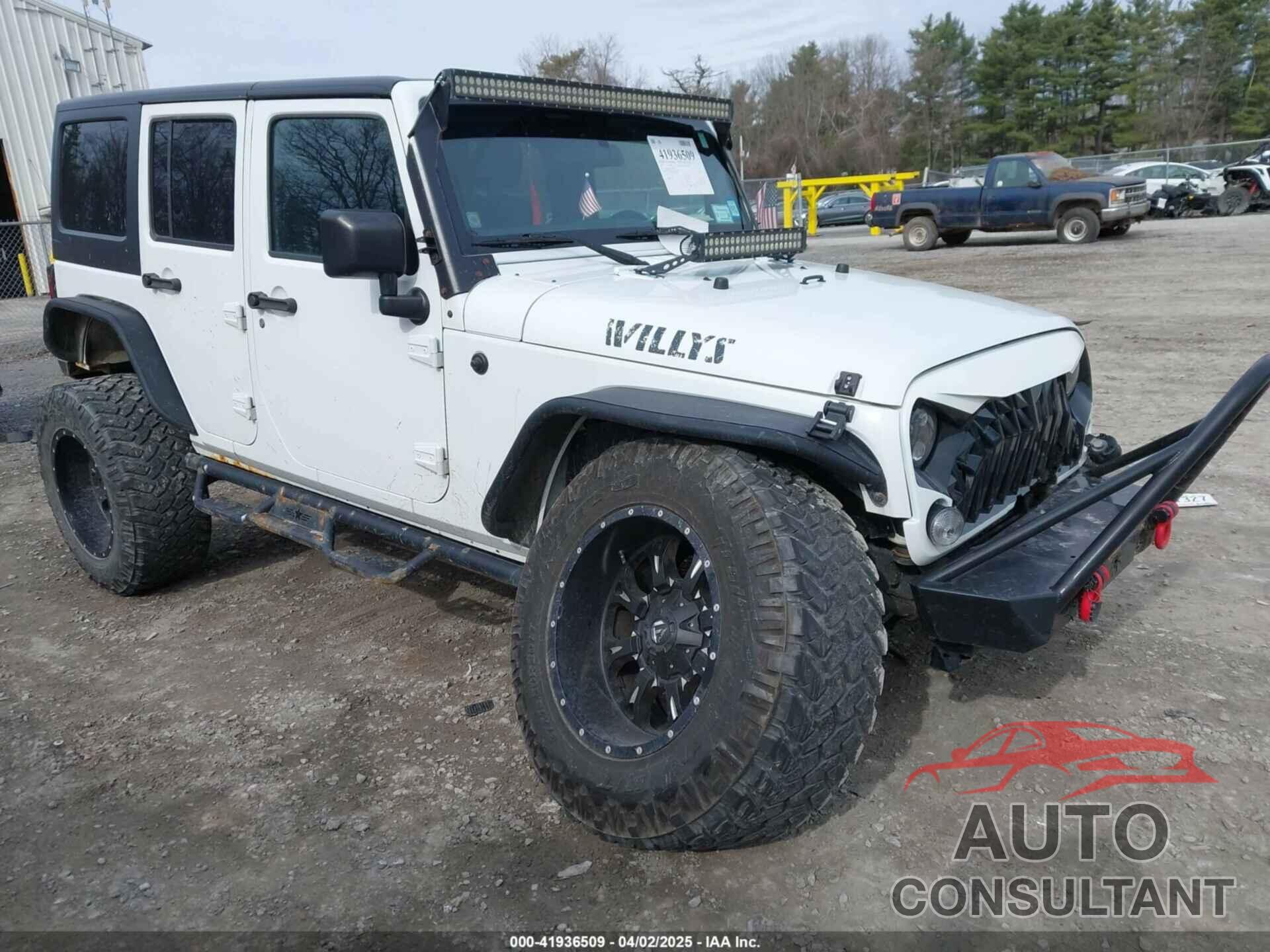 JEEP WRANGLER UNLIMITED 2016 - 1C4BJWDG5GL314493