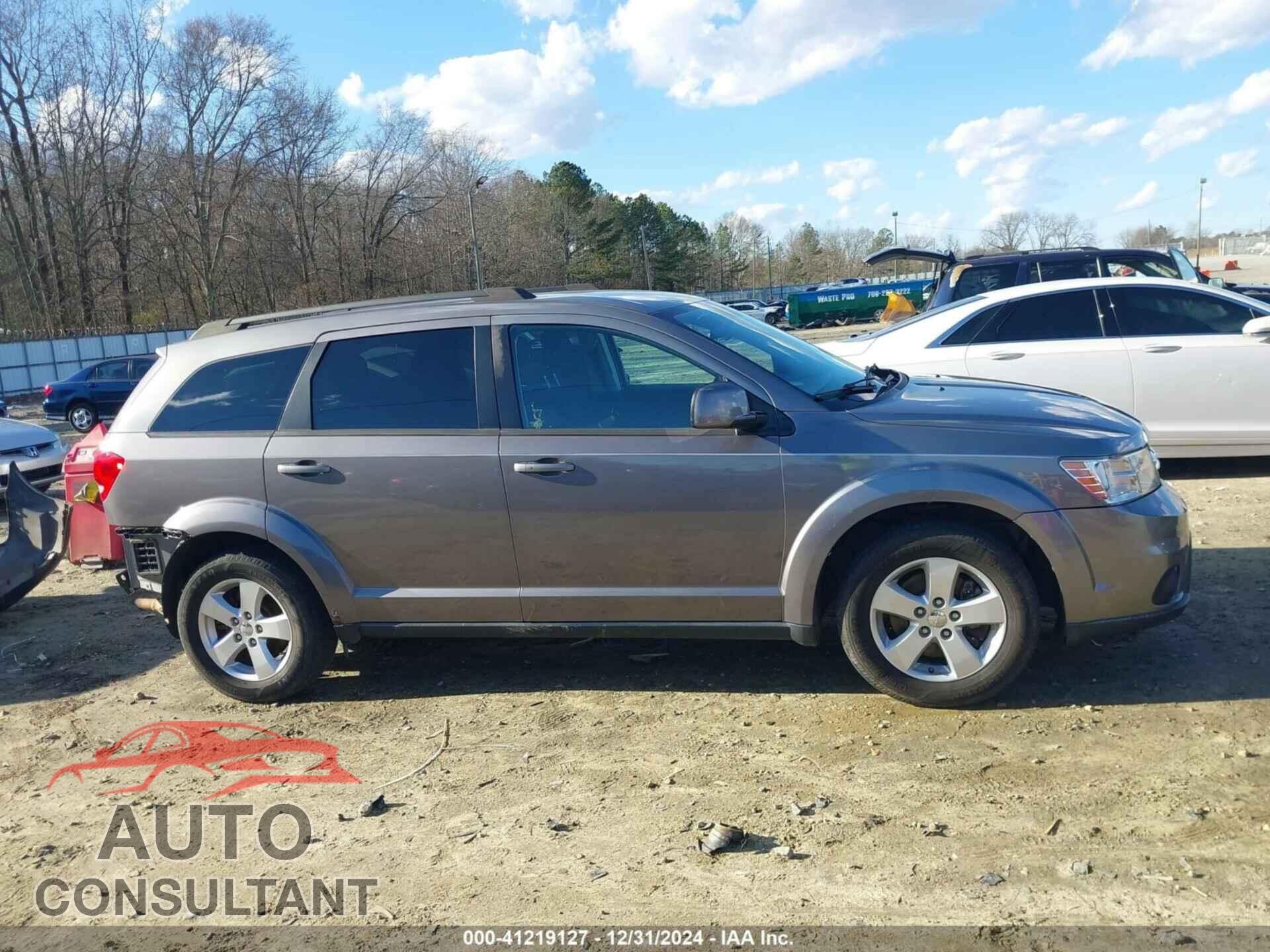 DODGE JOURNEY 2012 - 3C4PDCBB1CT368620