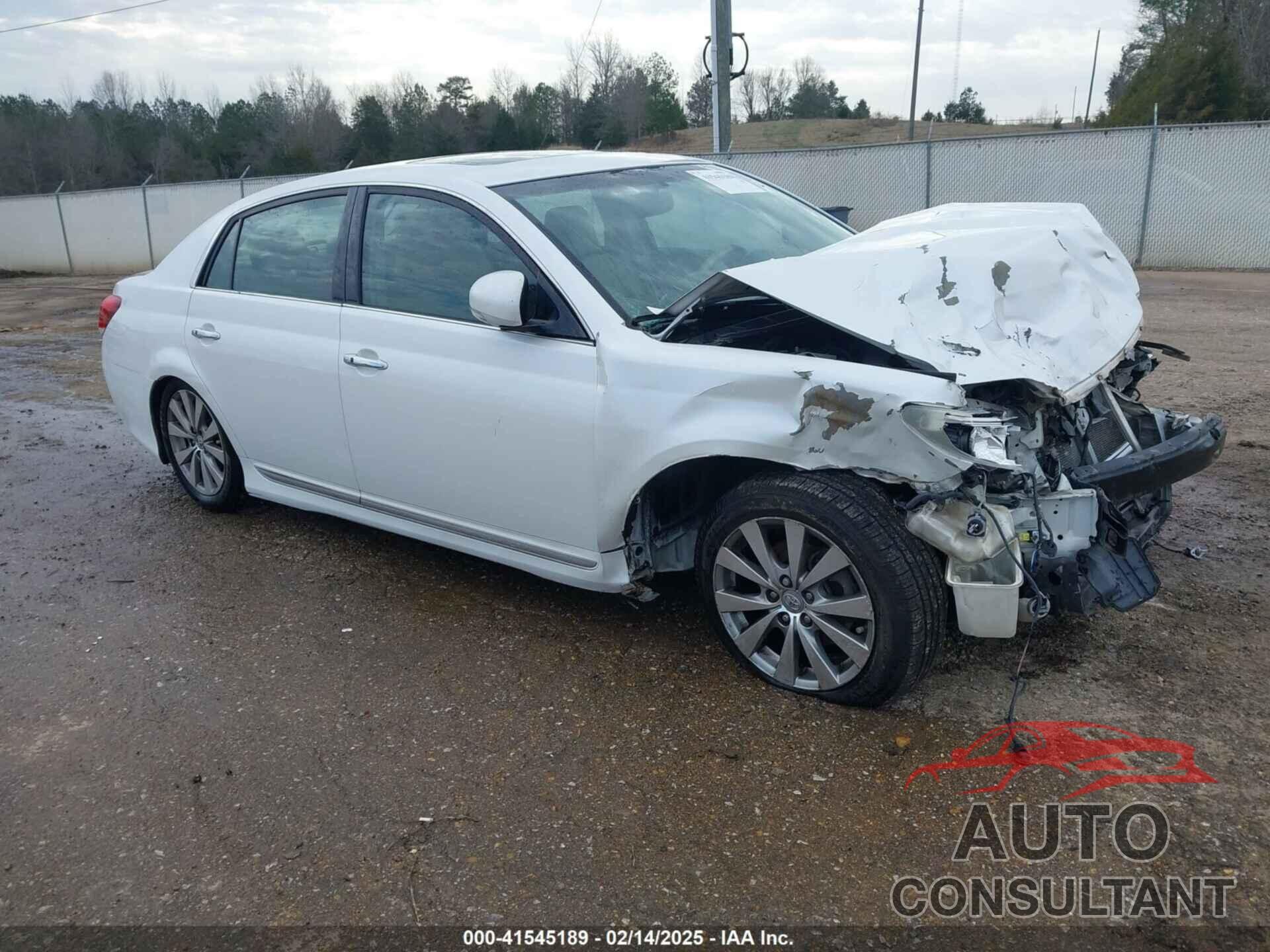 TOYOTA AVALON 2011 - 4T1BK3DB3BU378854