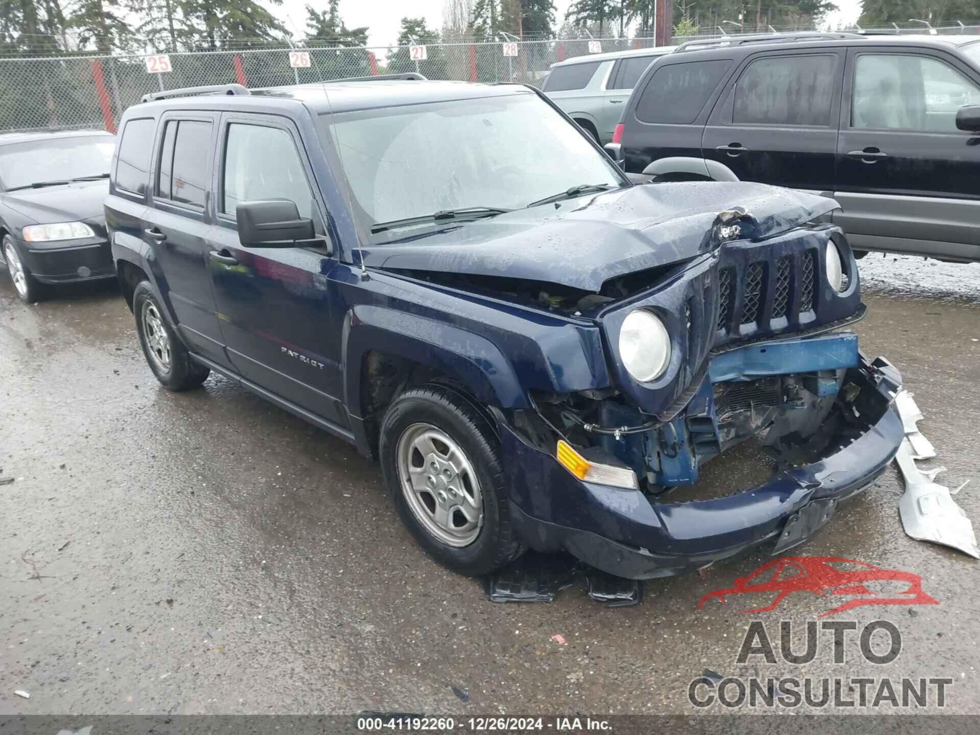 JEEP PATRIOT 2017 - 1C4NJPBB3HD172909