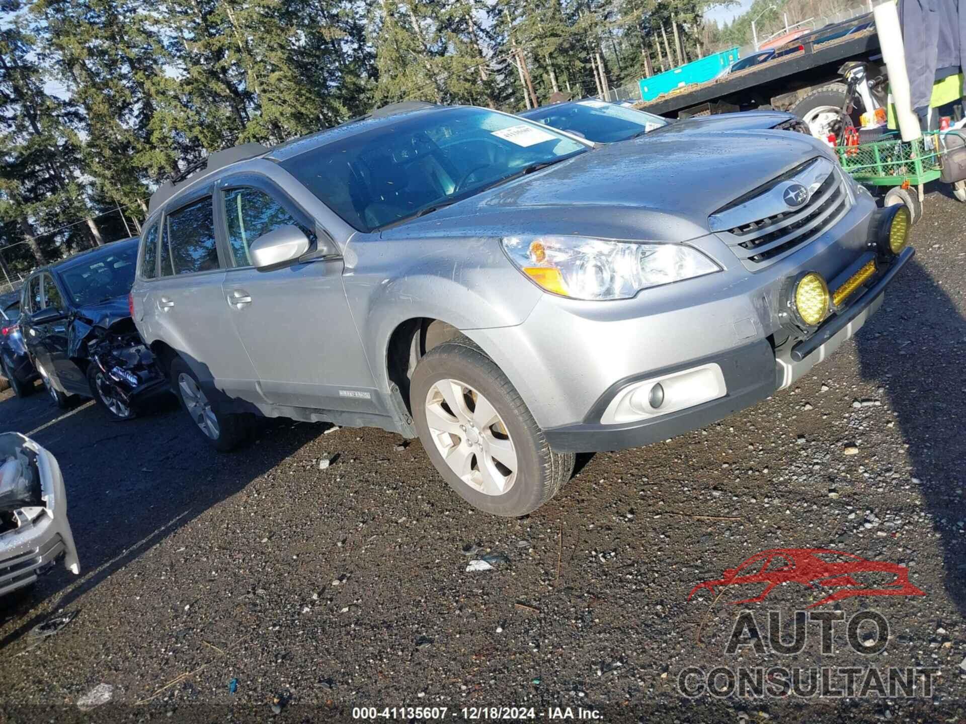 SUBARU OUTBACK 2011 - 4S4BRBKC2B3341723