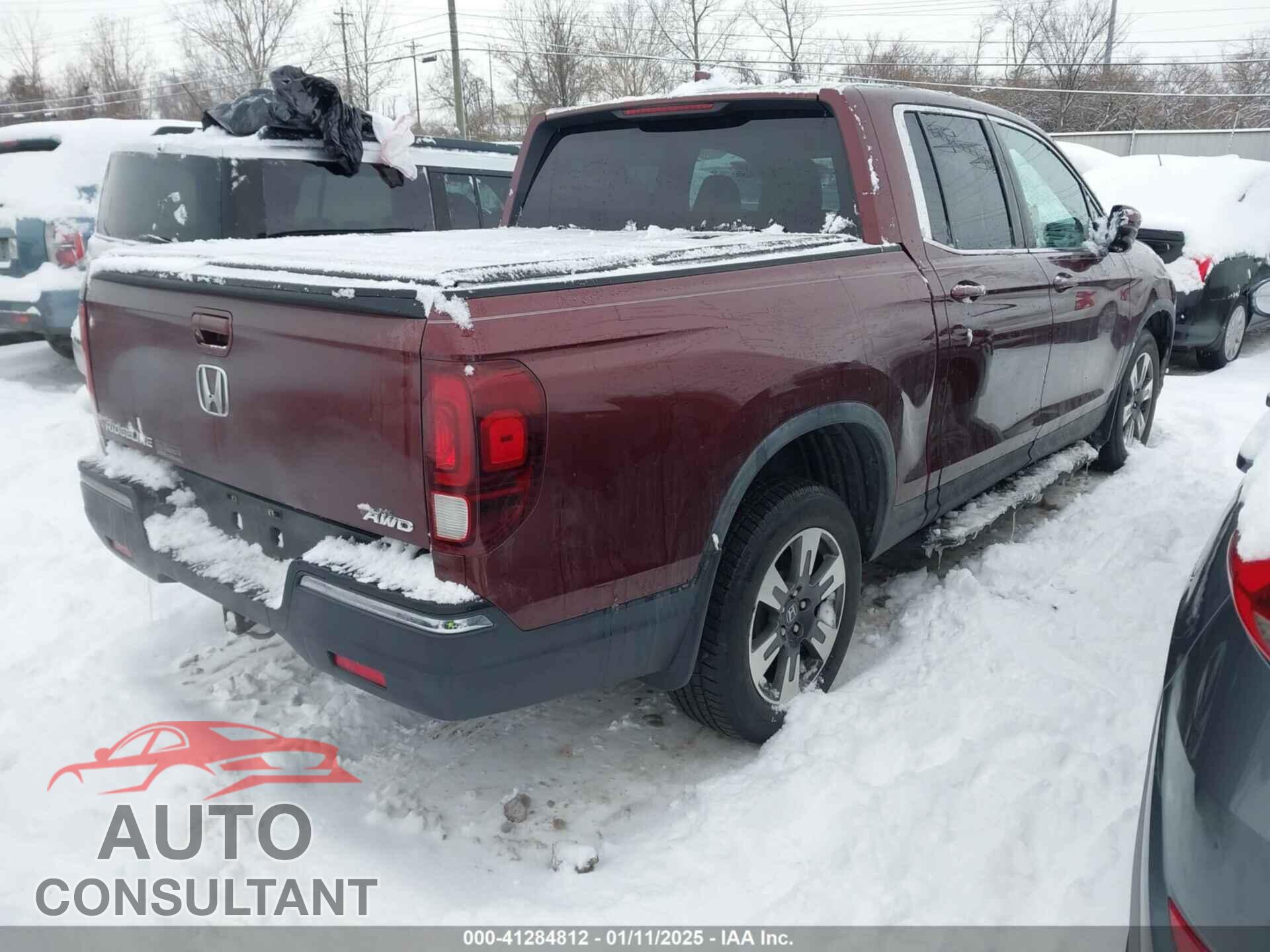 HONDA RIDGELINE 2017 - 5FPYK3F67HB036203