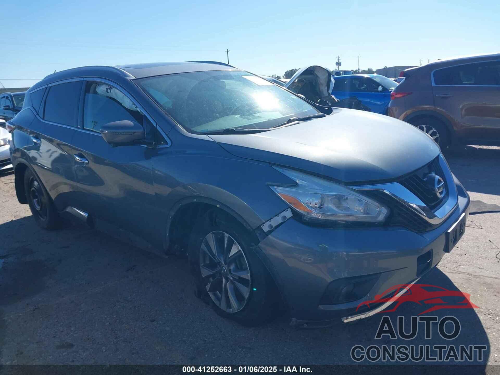 NISSAN MURANO 2017 - 5N1AZ2MGXHN186122