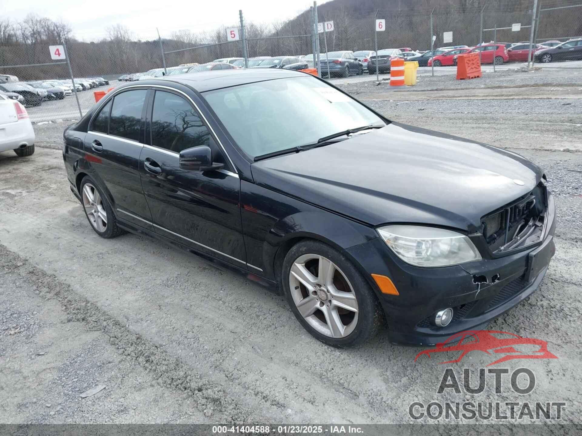 MERCEDES-BENZ C-CLASS 2010 - WDDGF8BB6AF365684