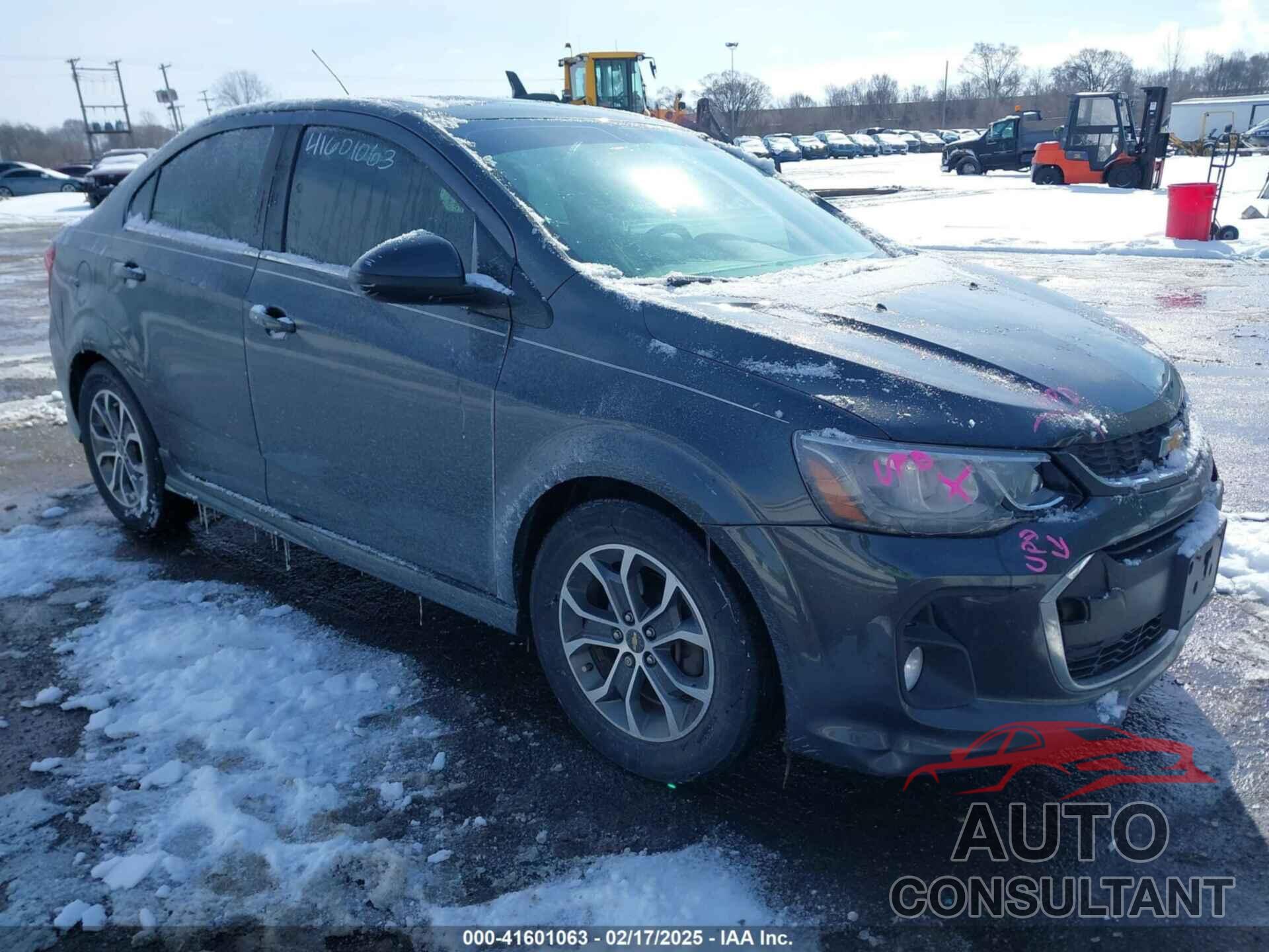 CHEVROLET SONIC 2017 - 1G1JD5SH3H4154384