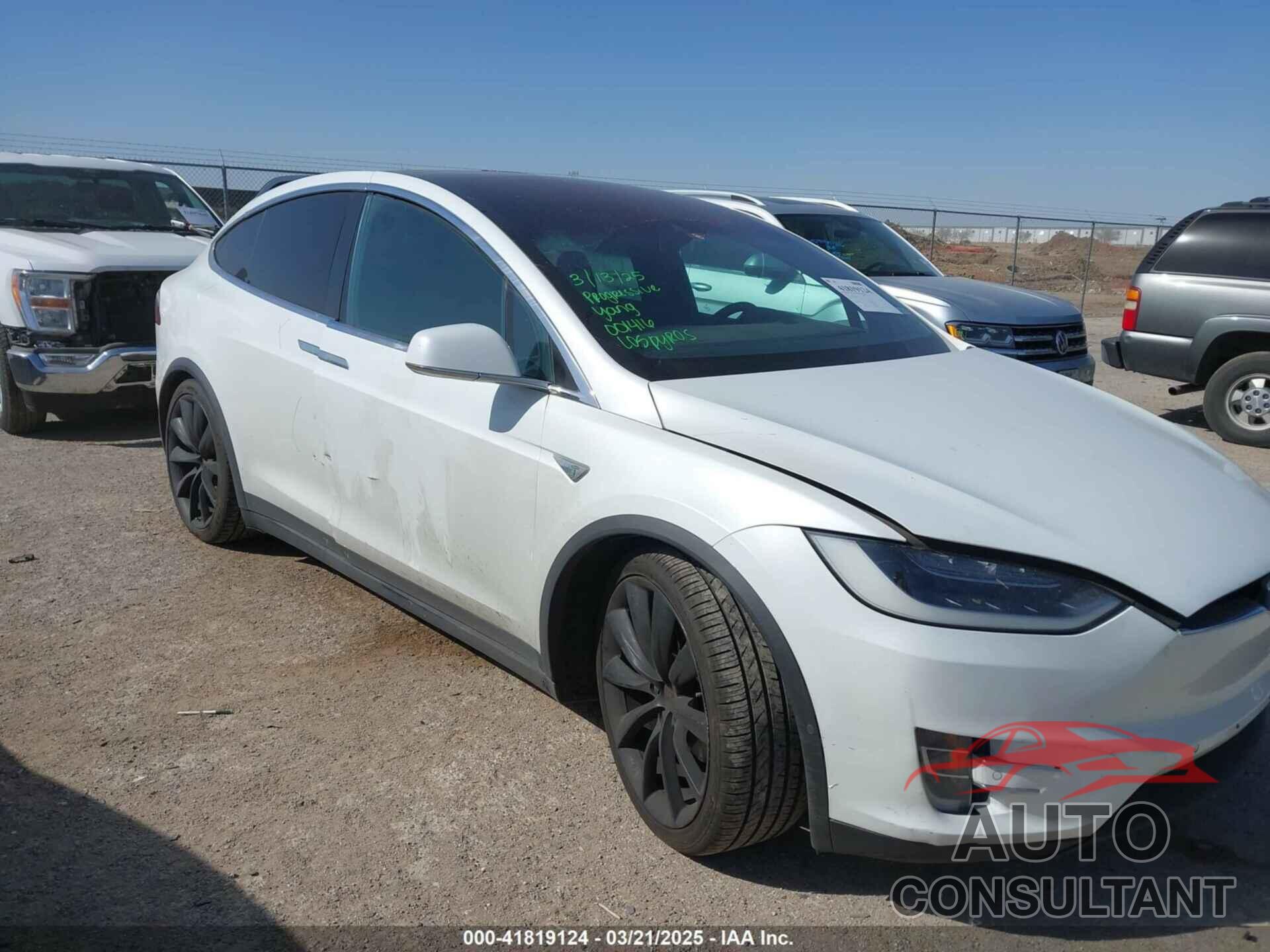 TESLA MODEL X 2016 - 5YJXCBE40GF001416