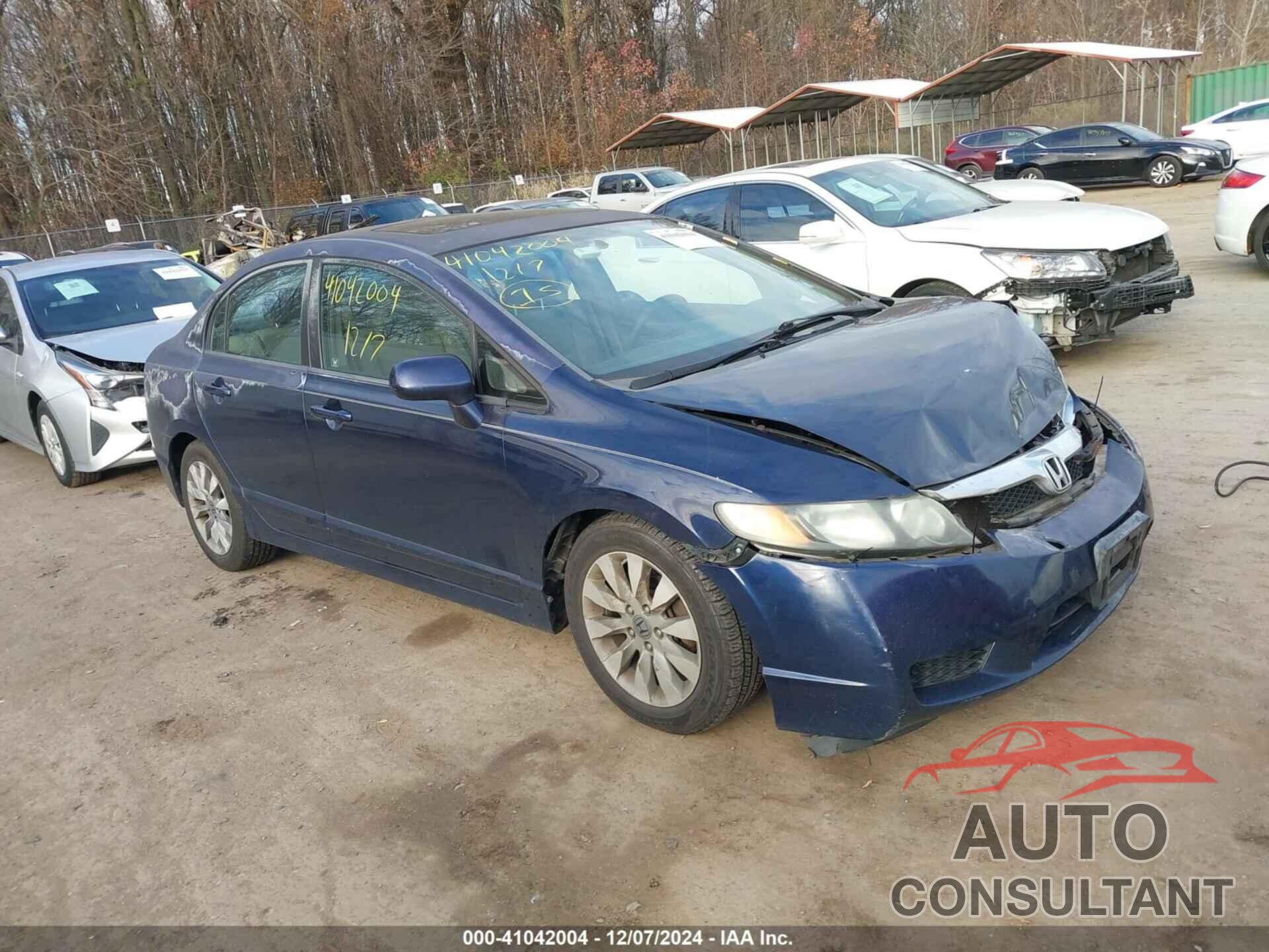 HONDA CIVIC 2010 - 2HGFA1F82AH506955