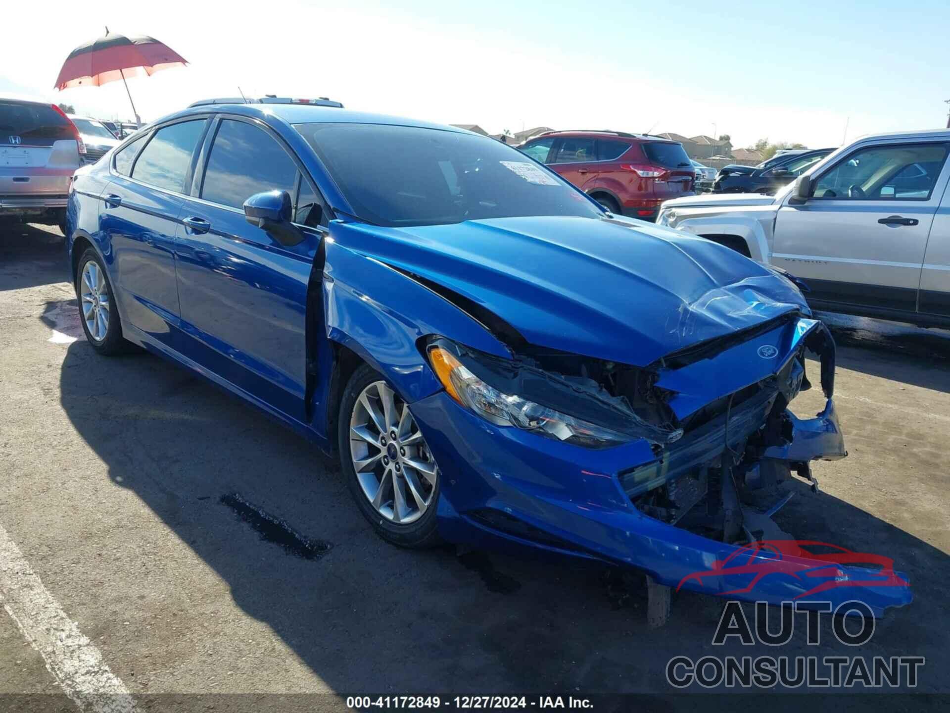 FORD FUSION HYBRID 2017 - 3FA6P0LU0HR191022