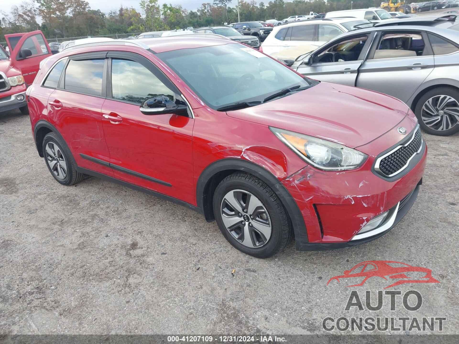 KIA NIRO 2017 - KNDCC3LC2H5059299