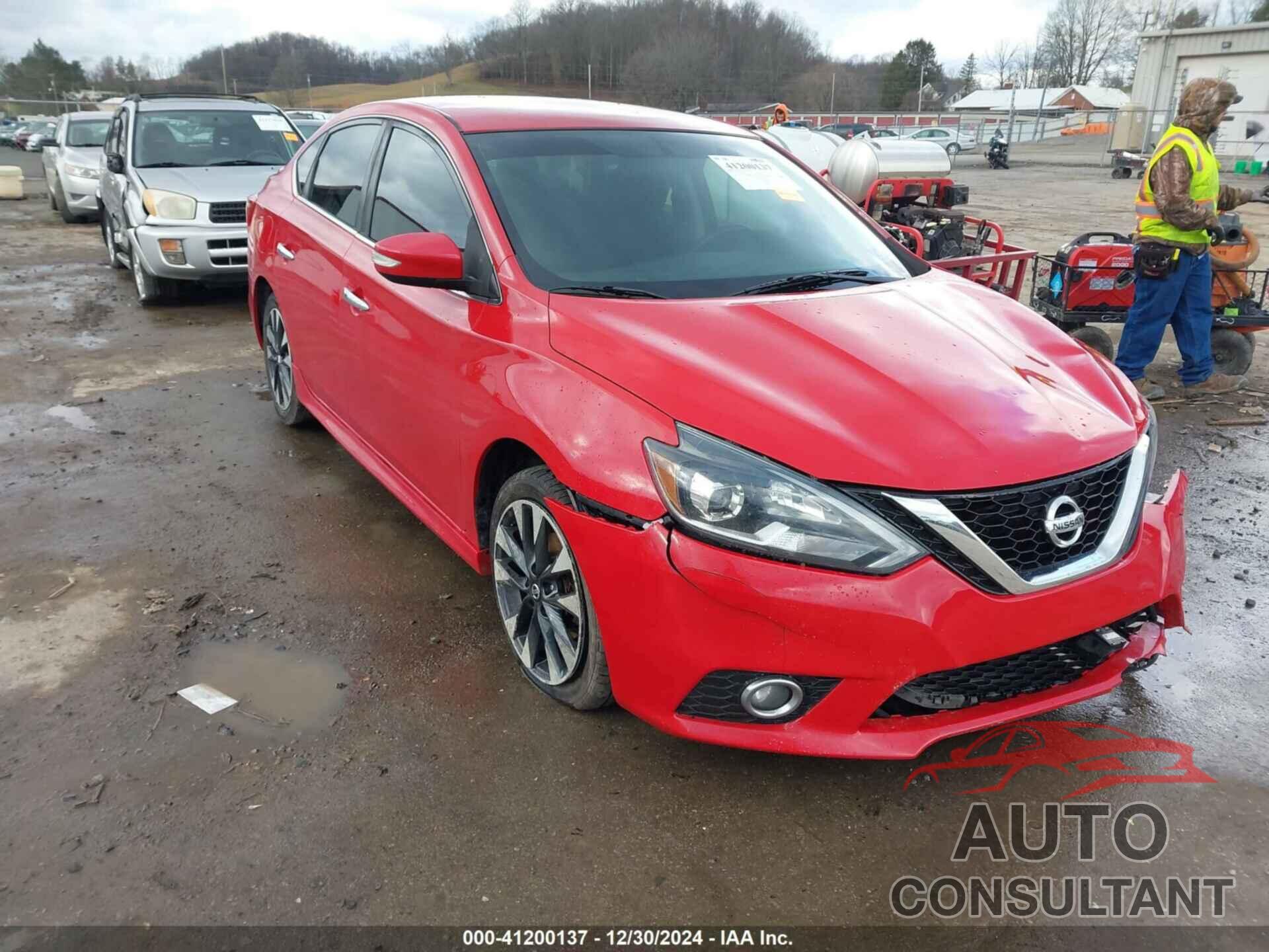 NISSAN SENTRA 2018 - 3N1AB7APXJY339135