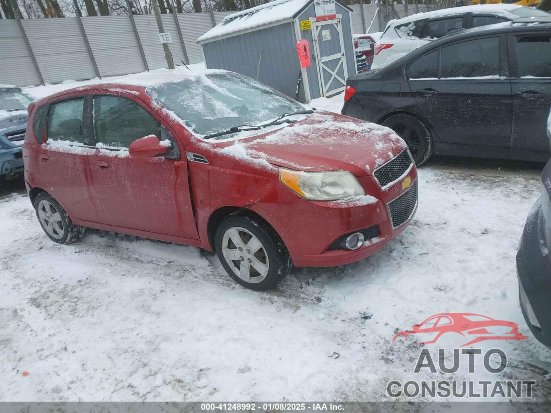 CHEVROLET AVEO 2011 - KL1TG6DE8BB122430