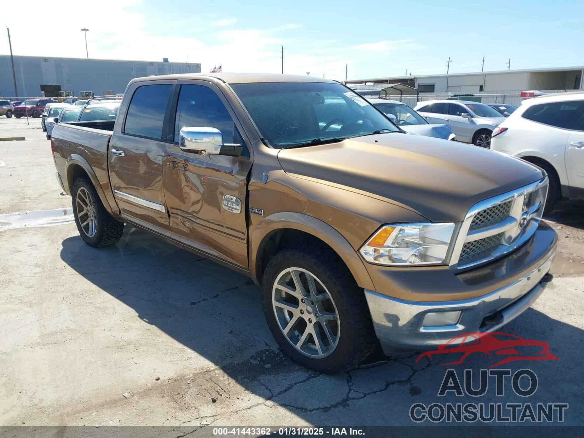 DODGE RAM 1500 2012 - 1C6RD7PT6CS247222