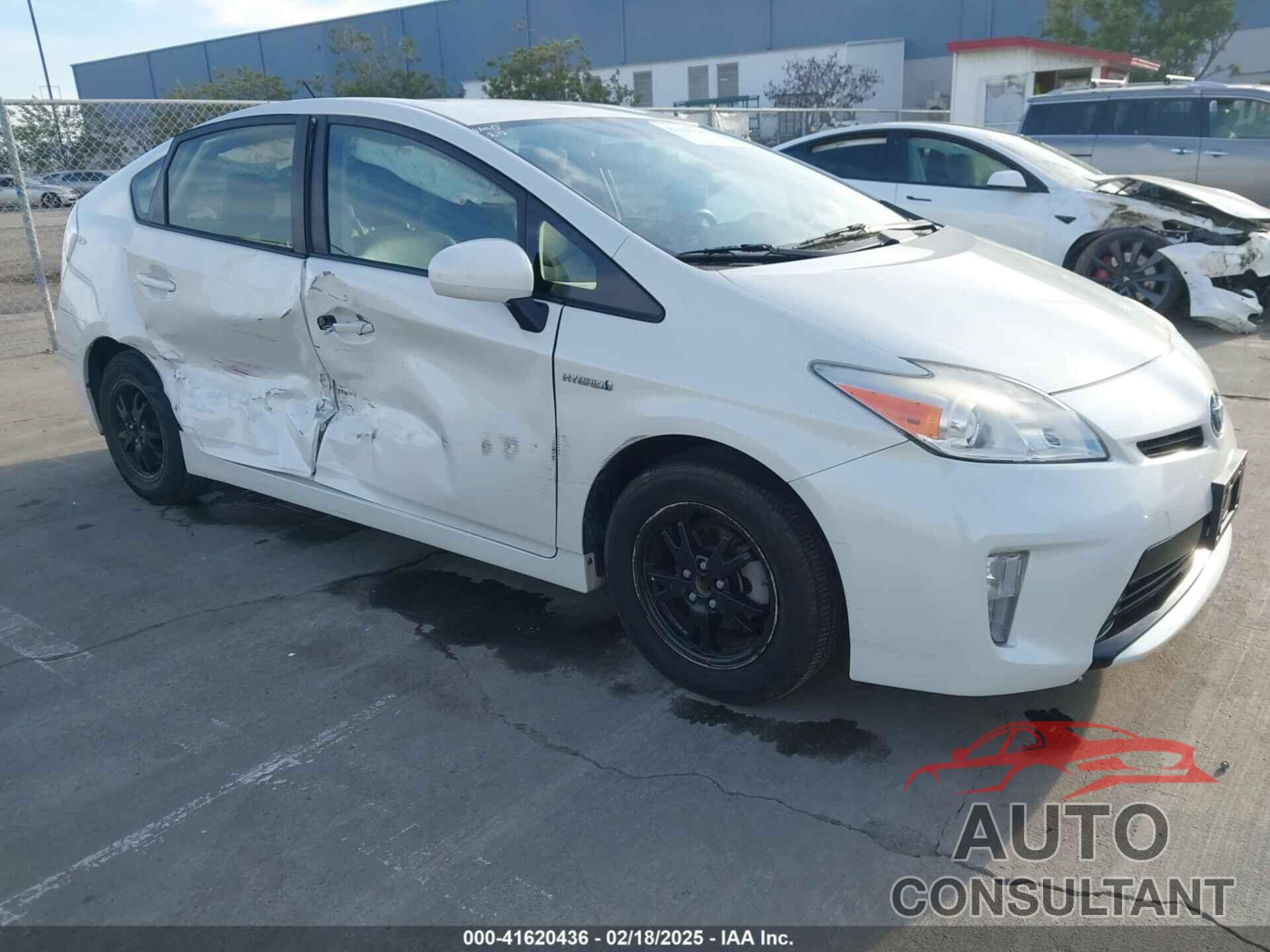 TOYOTA PRIUS 2012 - JTDKN3DU5C1488109