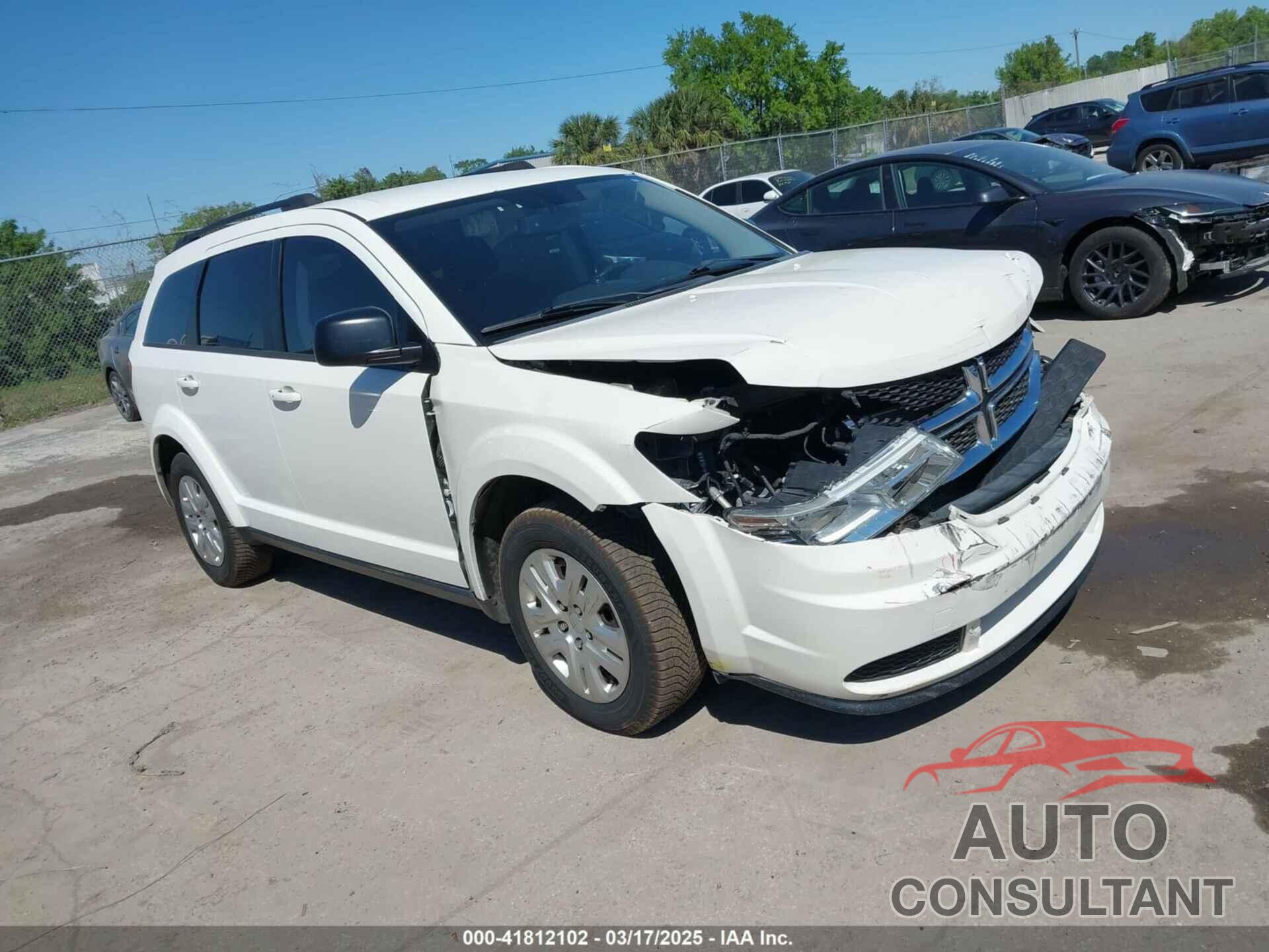 DODGE JOURNEY 2016 - 3C4PDCAB4GT102743