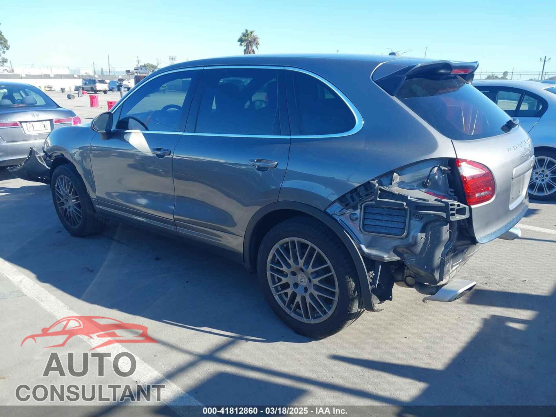 PORSCHE CAYENNE 2013 - WP1AB2A29DLA83568