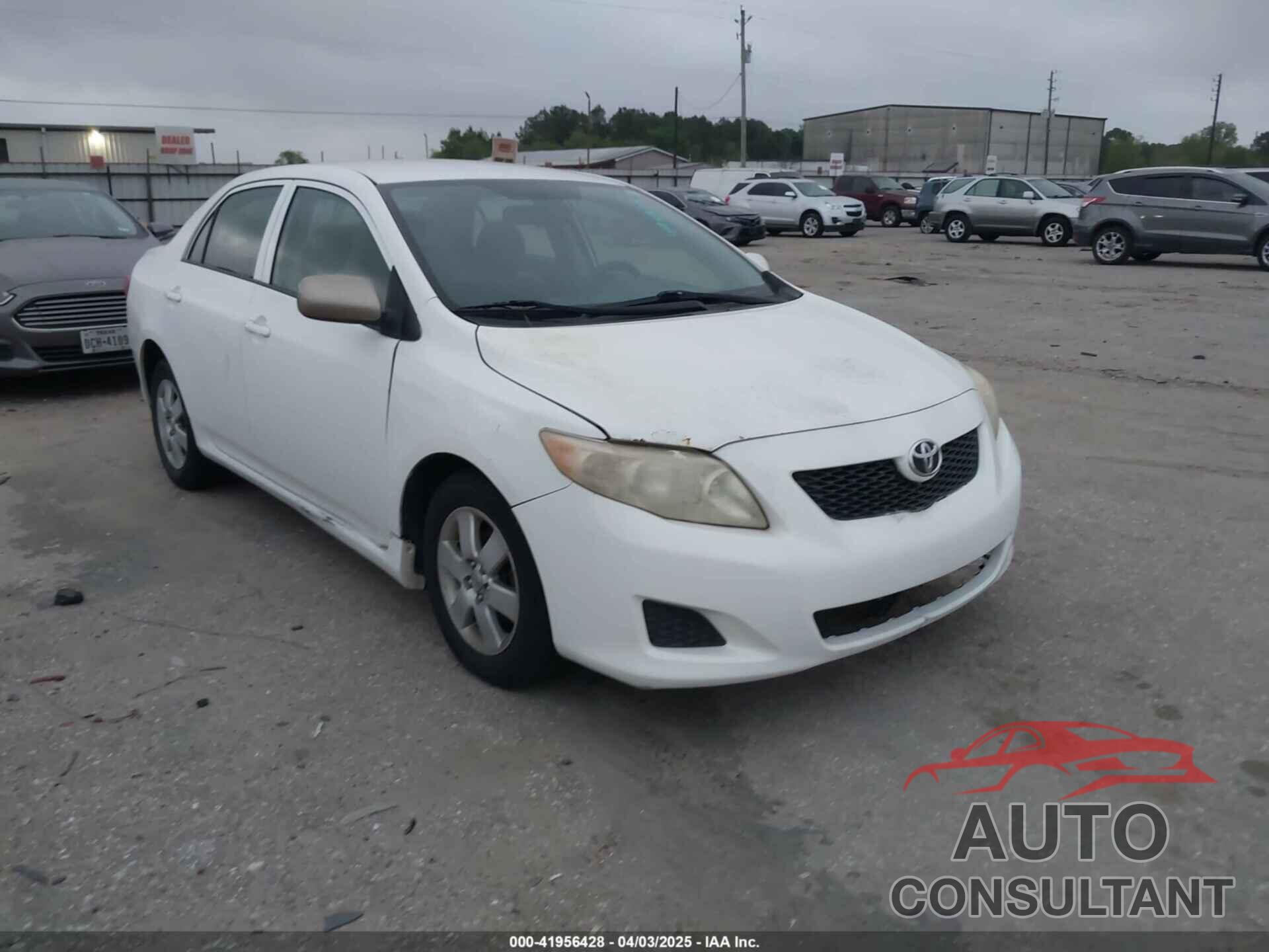 TOYOTA COROLLA 2009 - JTDBL40E599089110