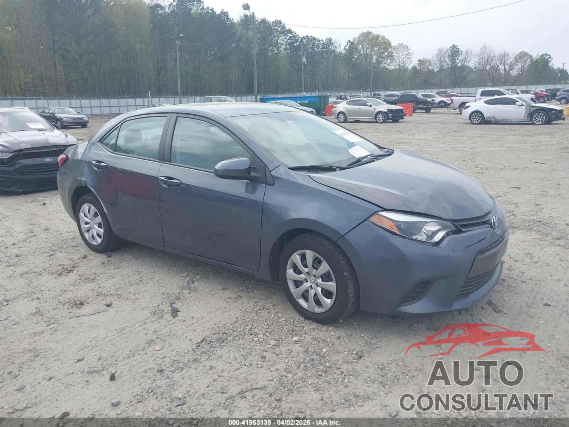 TOYOTA COROLLA 2016 - 5YFBURHE6GP543063