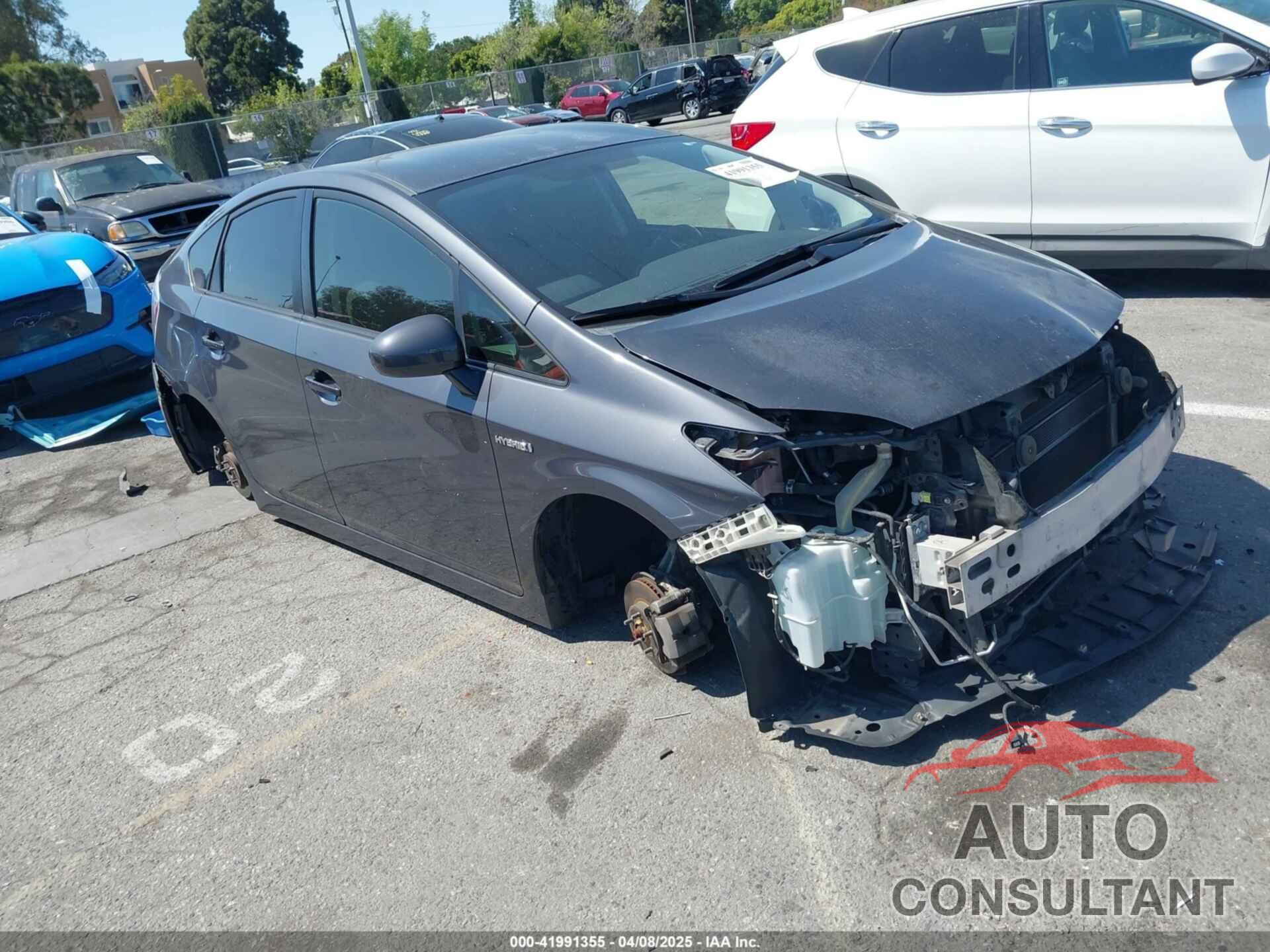TOYOTA PRIUS 2012 - JTDKN3DU0C1606602