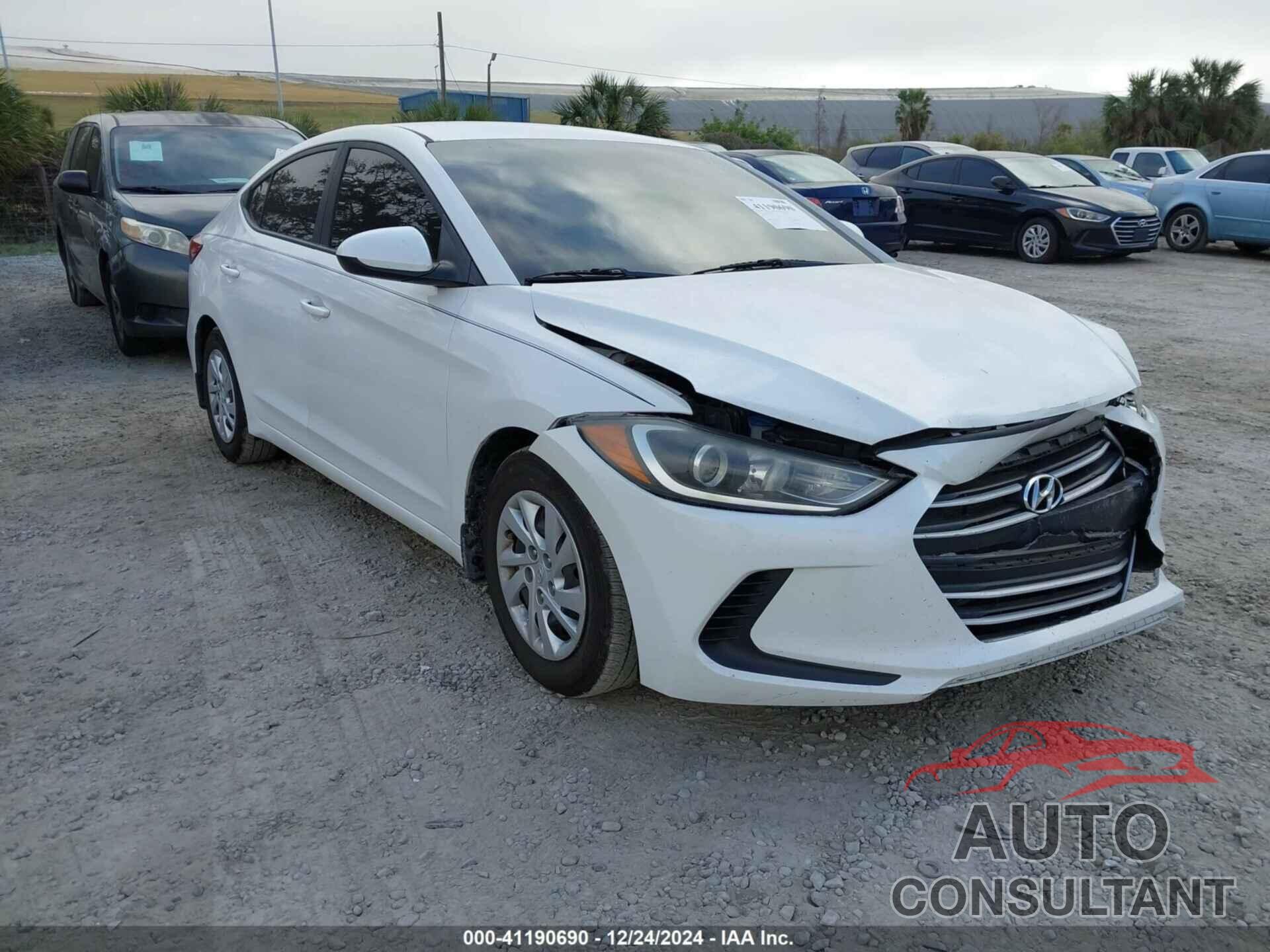 HYUNDAI ELANTRA 2018 - 5NPD74LF3JH352272